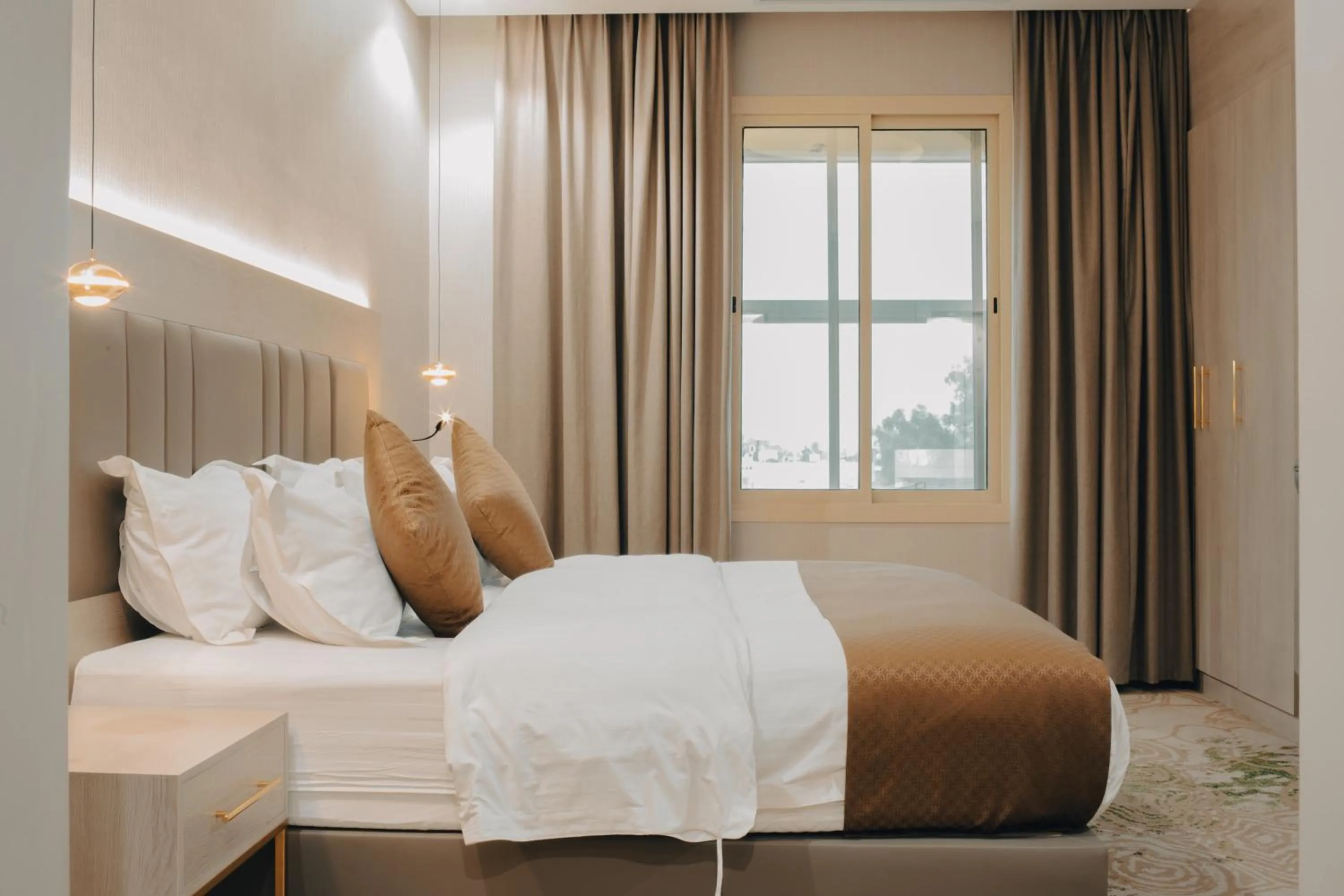 Bed in Armada Residence Hotel Shafa Road