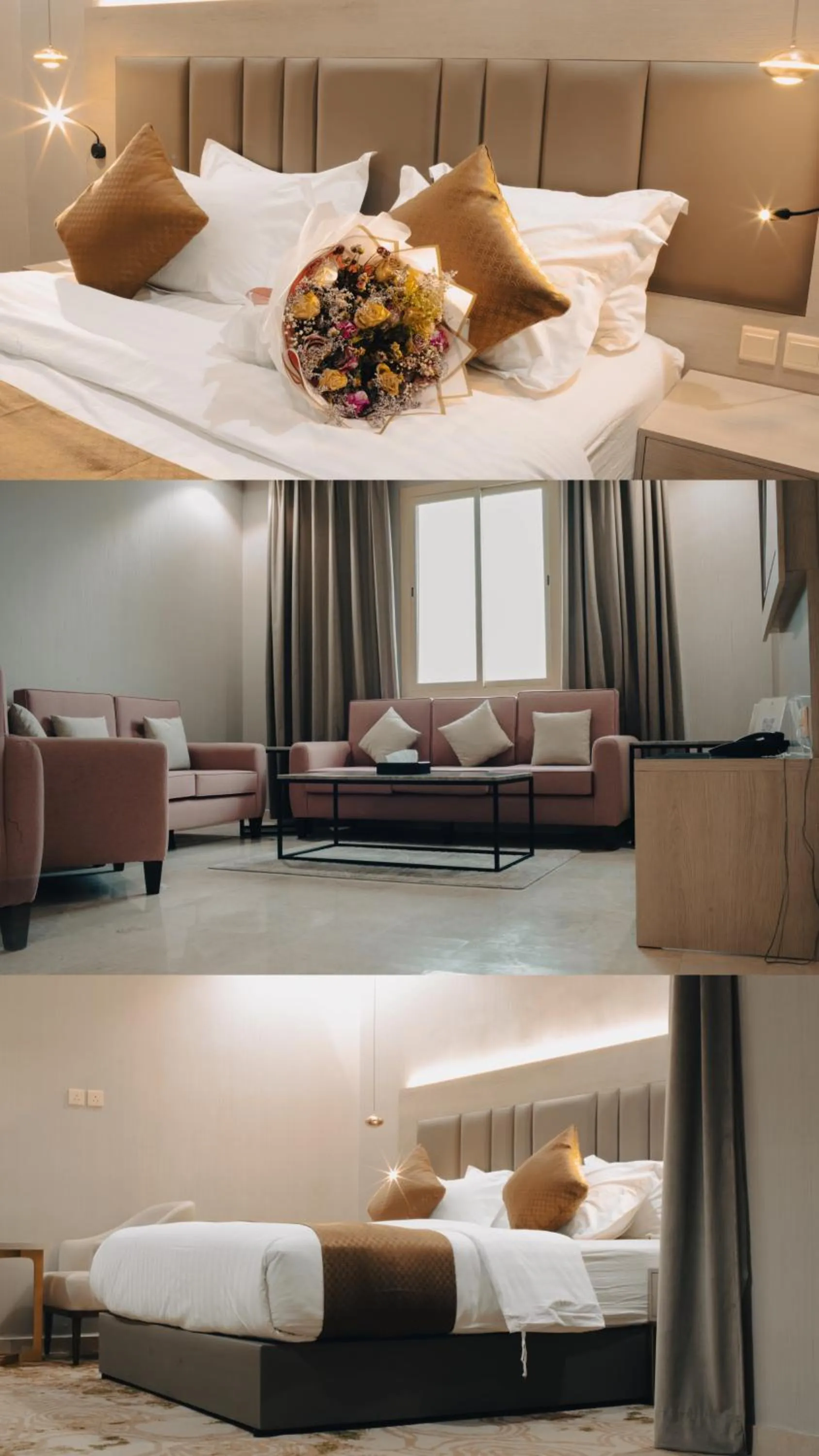 Bed in Armada Residence Hotel Shafa Road