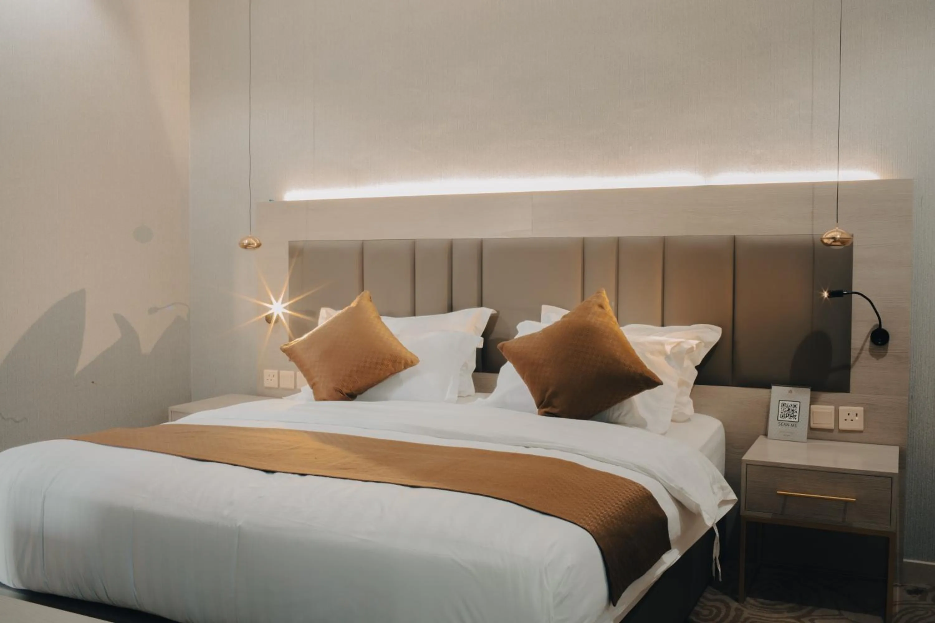 Bed in Armada Residence Hotel Shafa Road