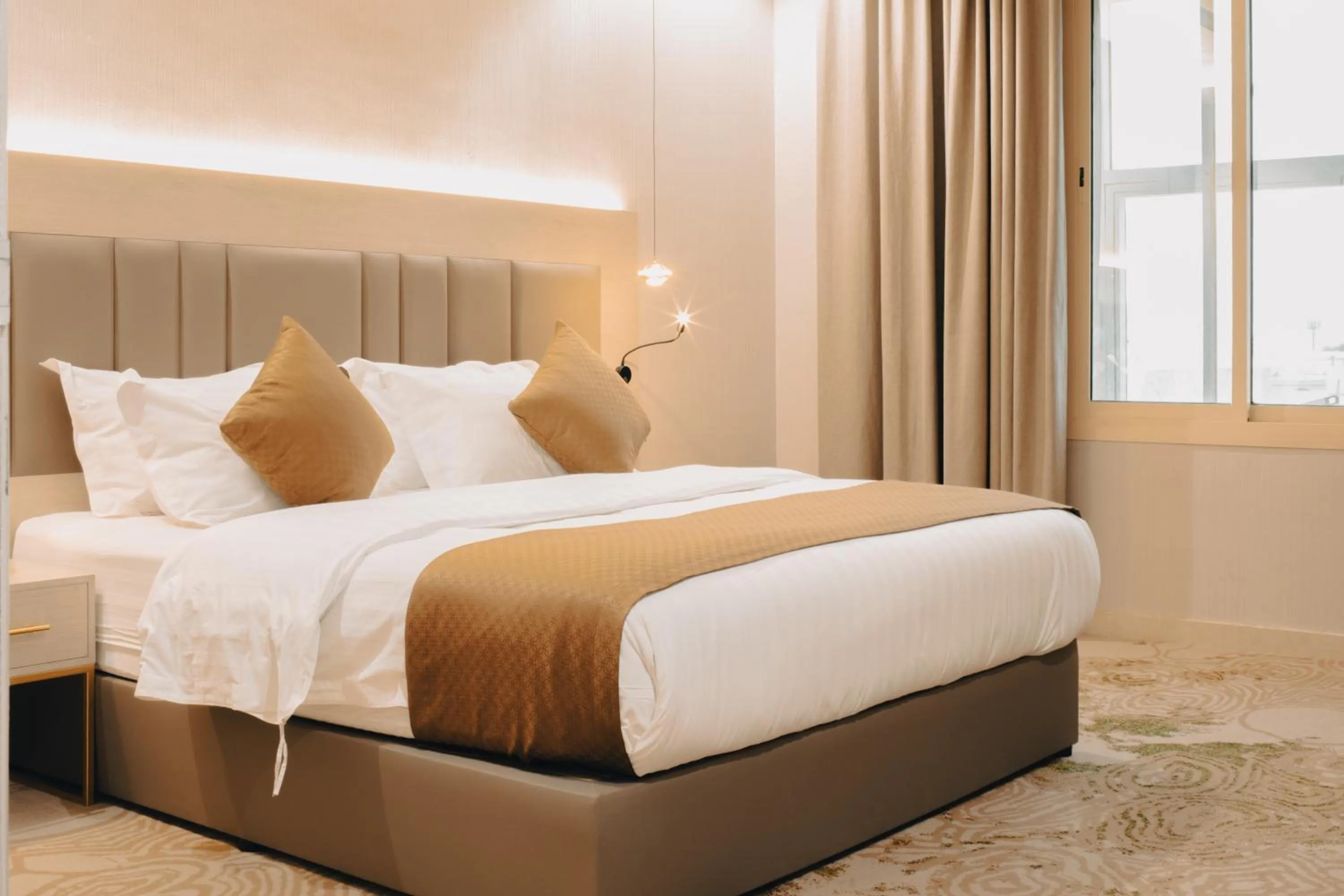 Bed in Armada Residence Hotel Shafa Road