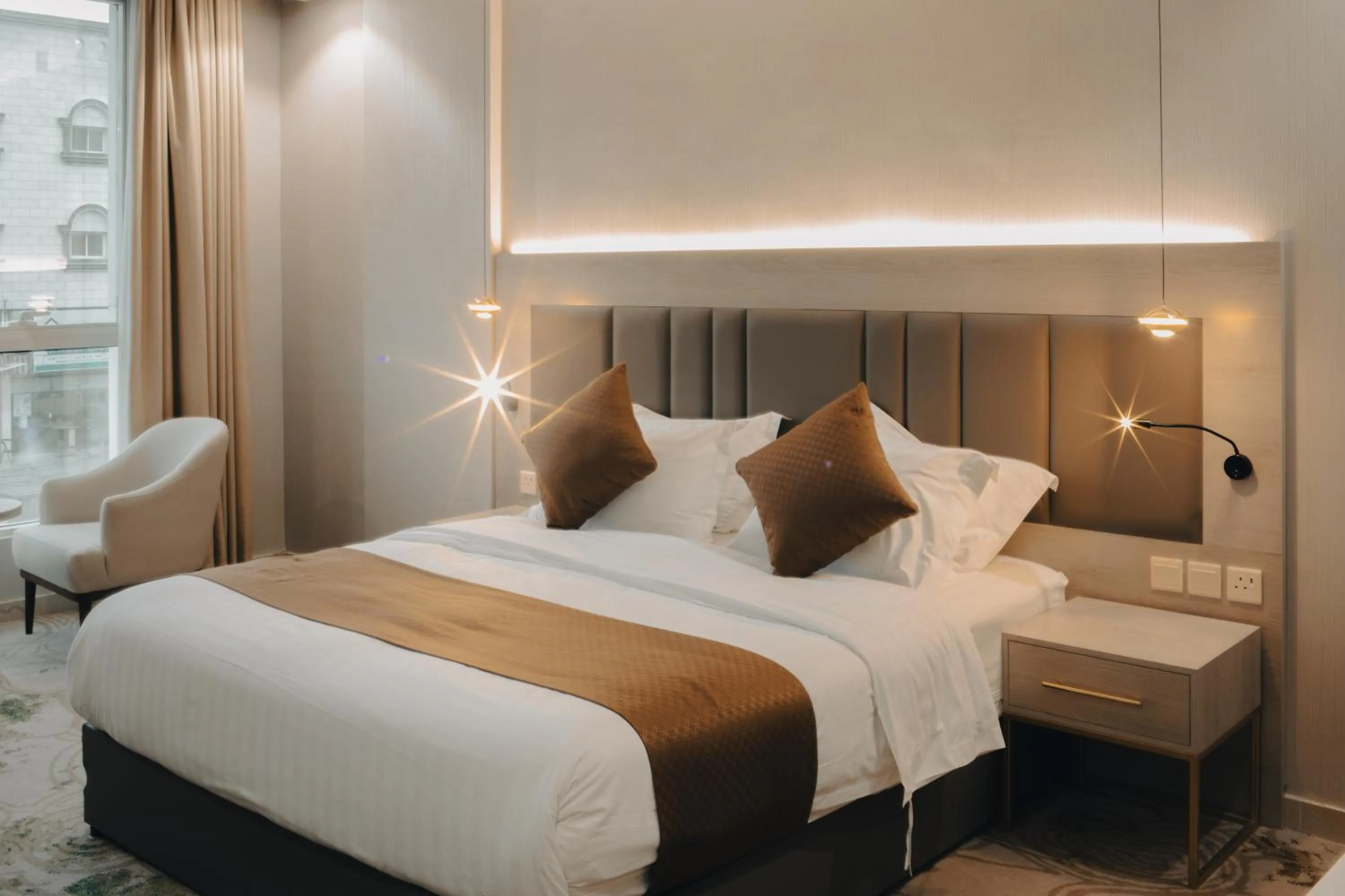 Bed in Armada Residence Hotel Shafa Road