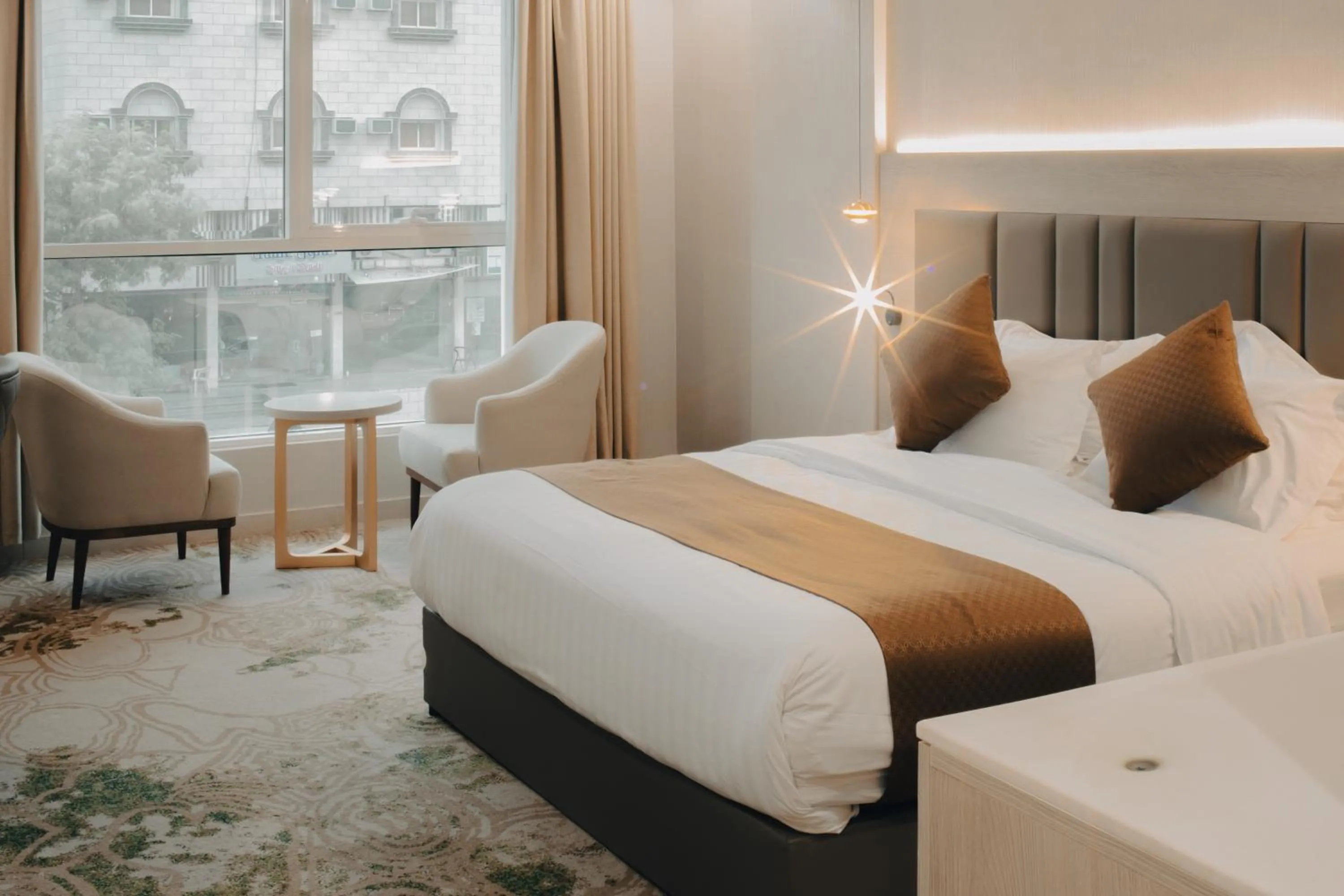 Bed in Armada Residence Hotel Shafa Road