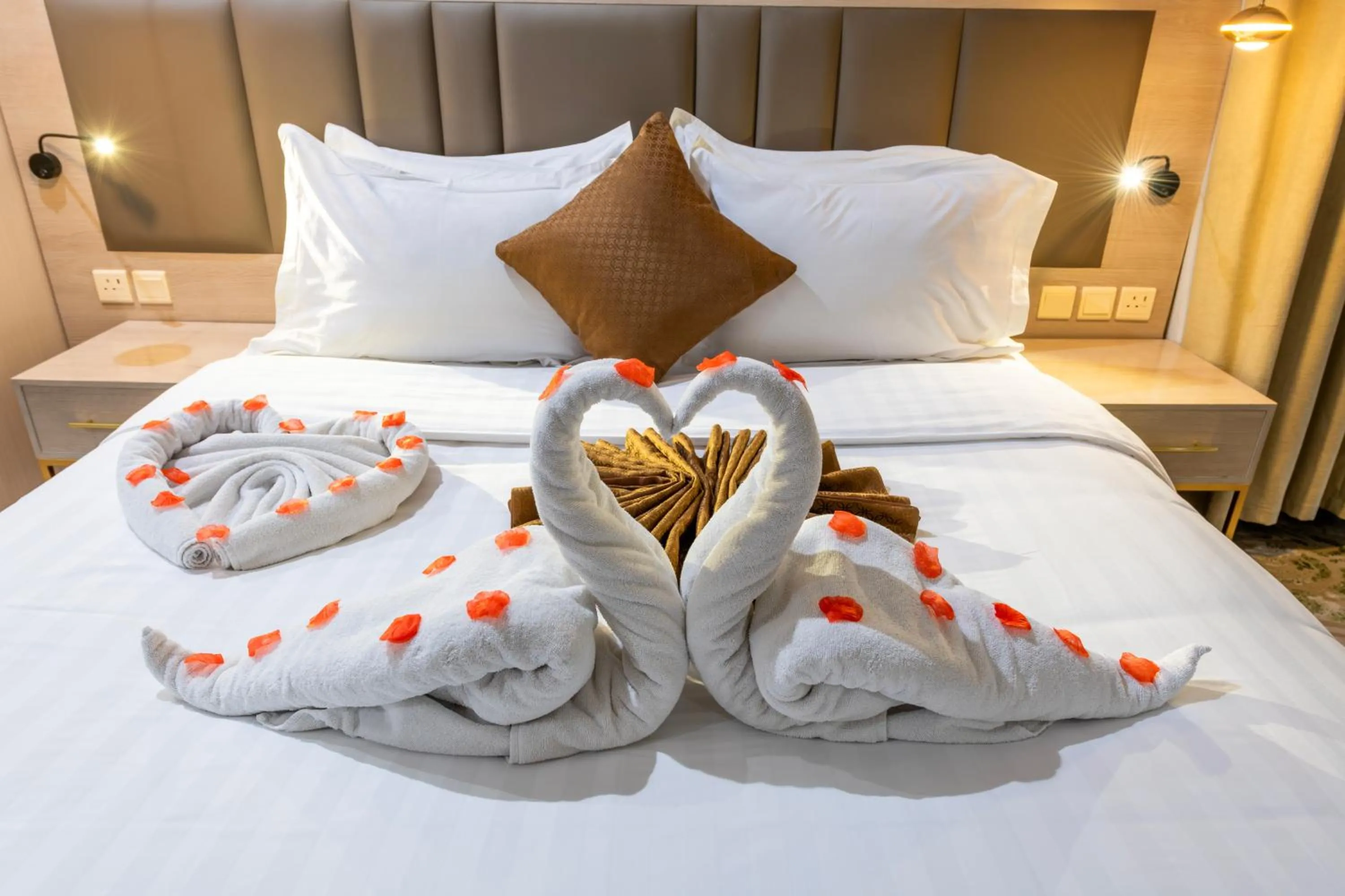 Bed in Armada Residence Hotel Shafa Road