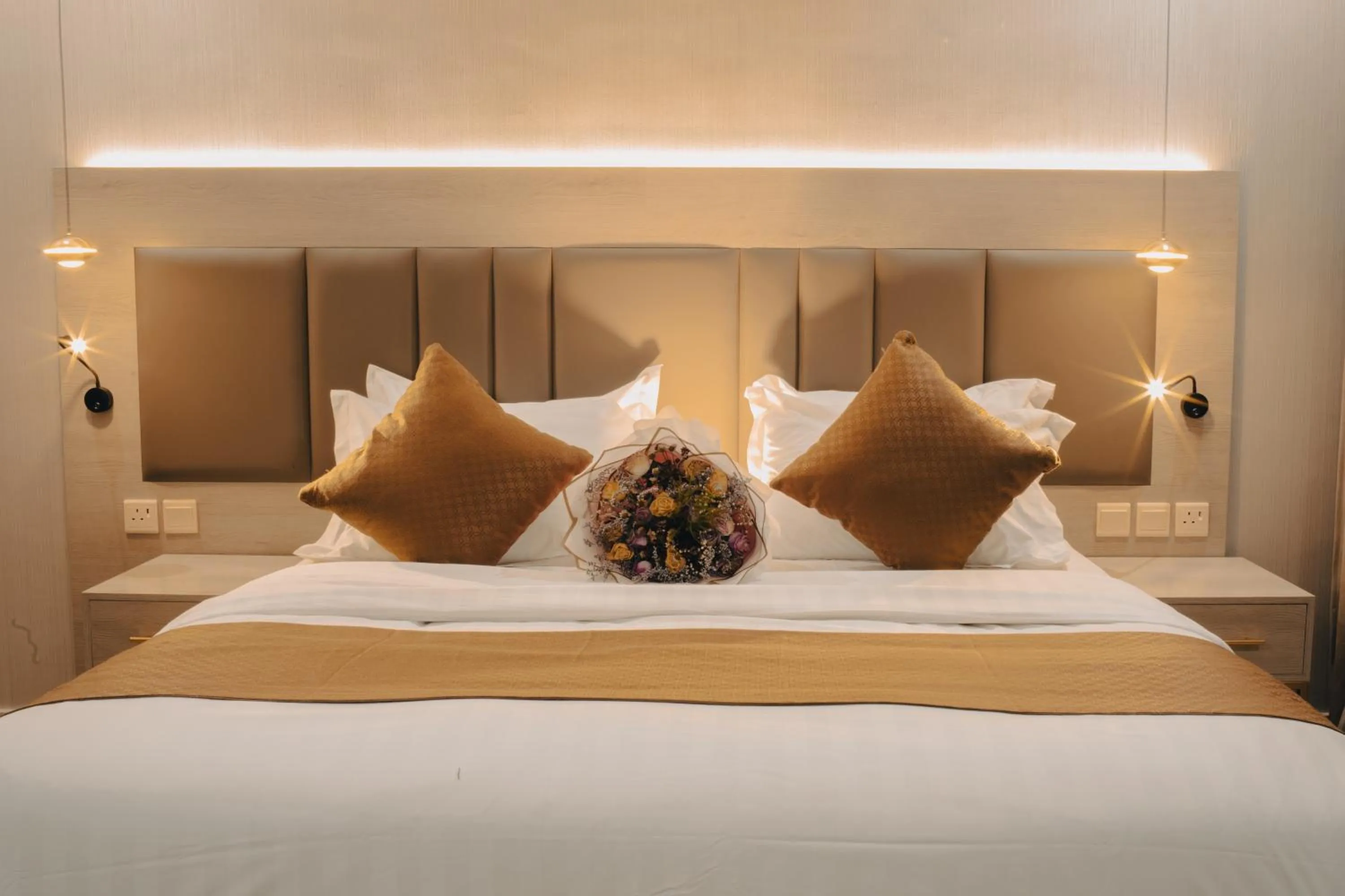 Bed in Armada Residence Hotel Shafa Road