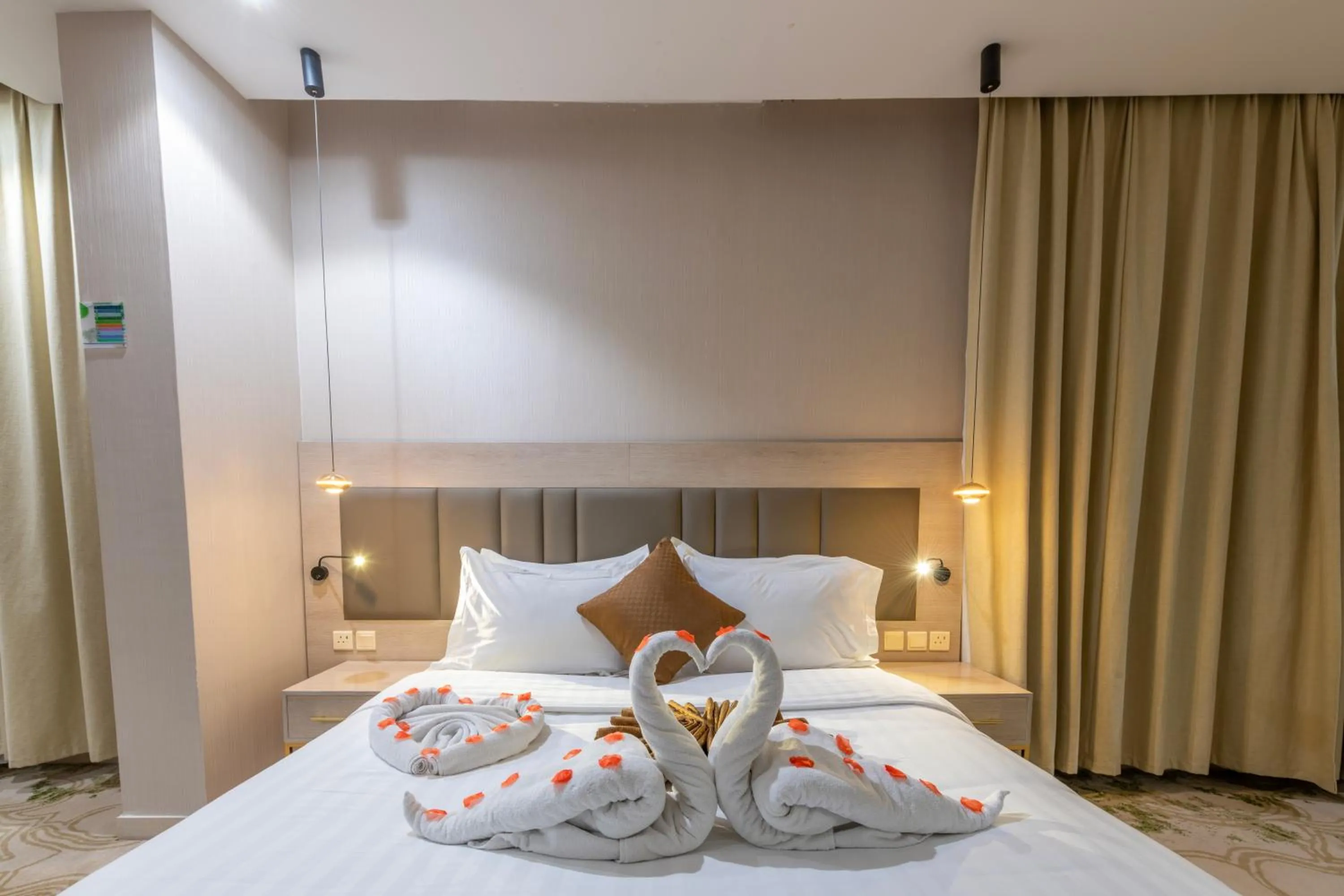 Bed in Armada Residence Hotel Shafa Road