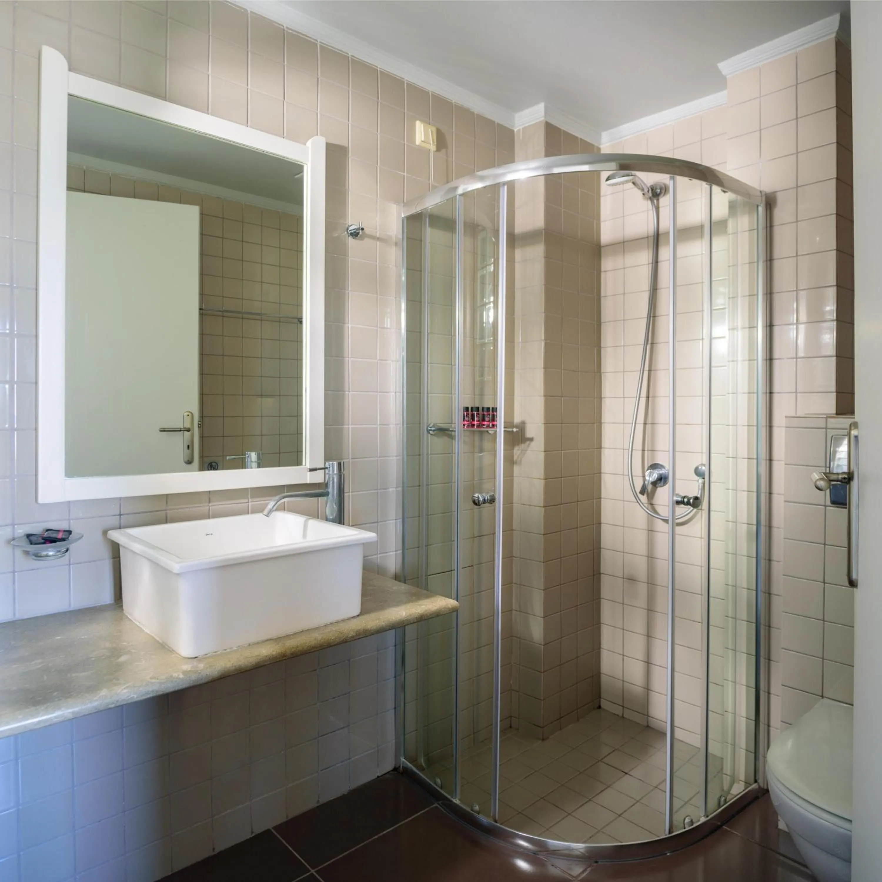 Bathroom in Afroditi Venus Beach Resort