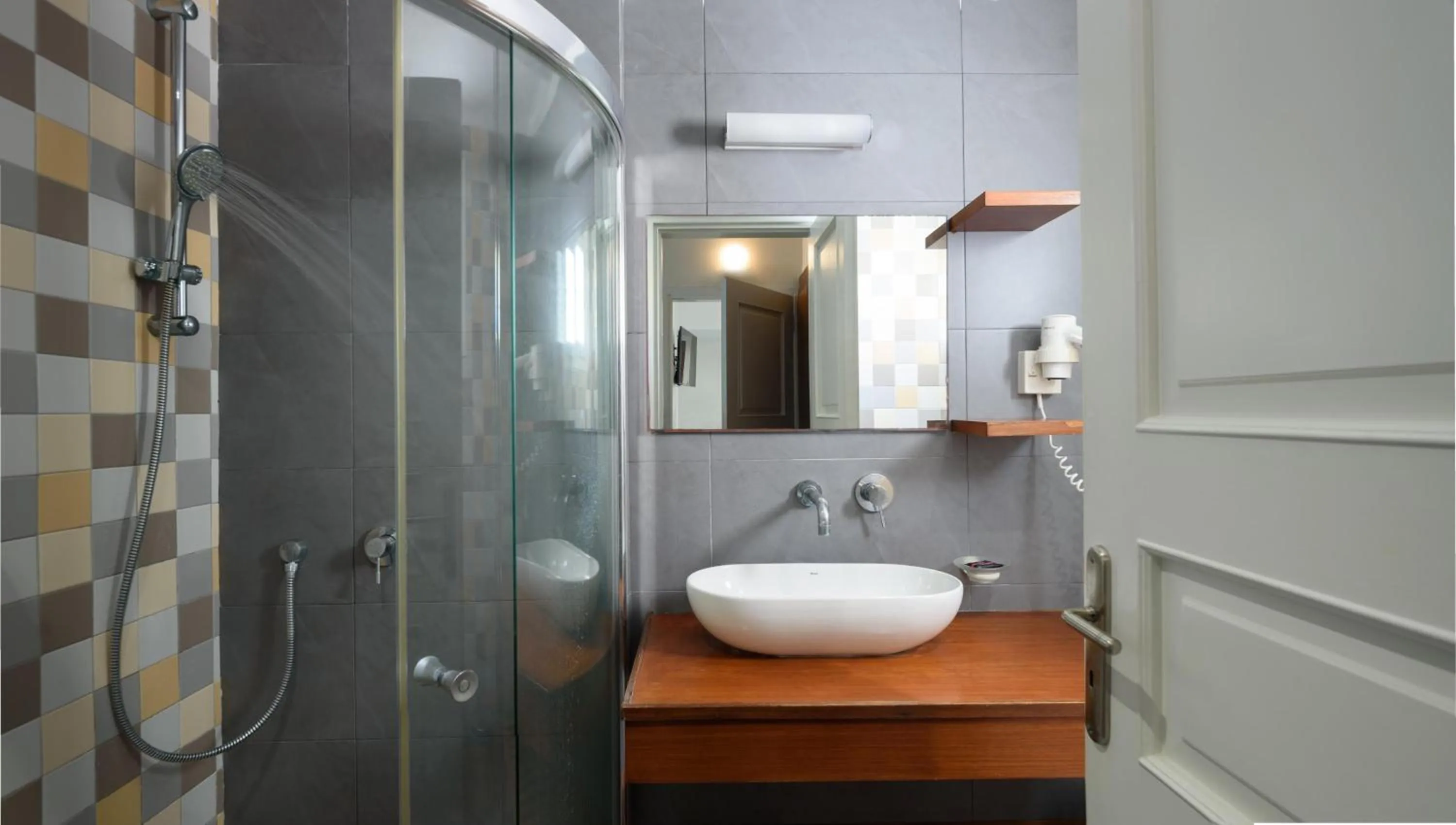 Bathroom in Afroditi Venus Beach Resort