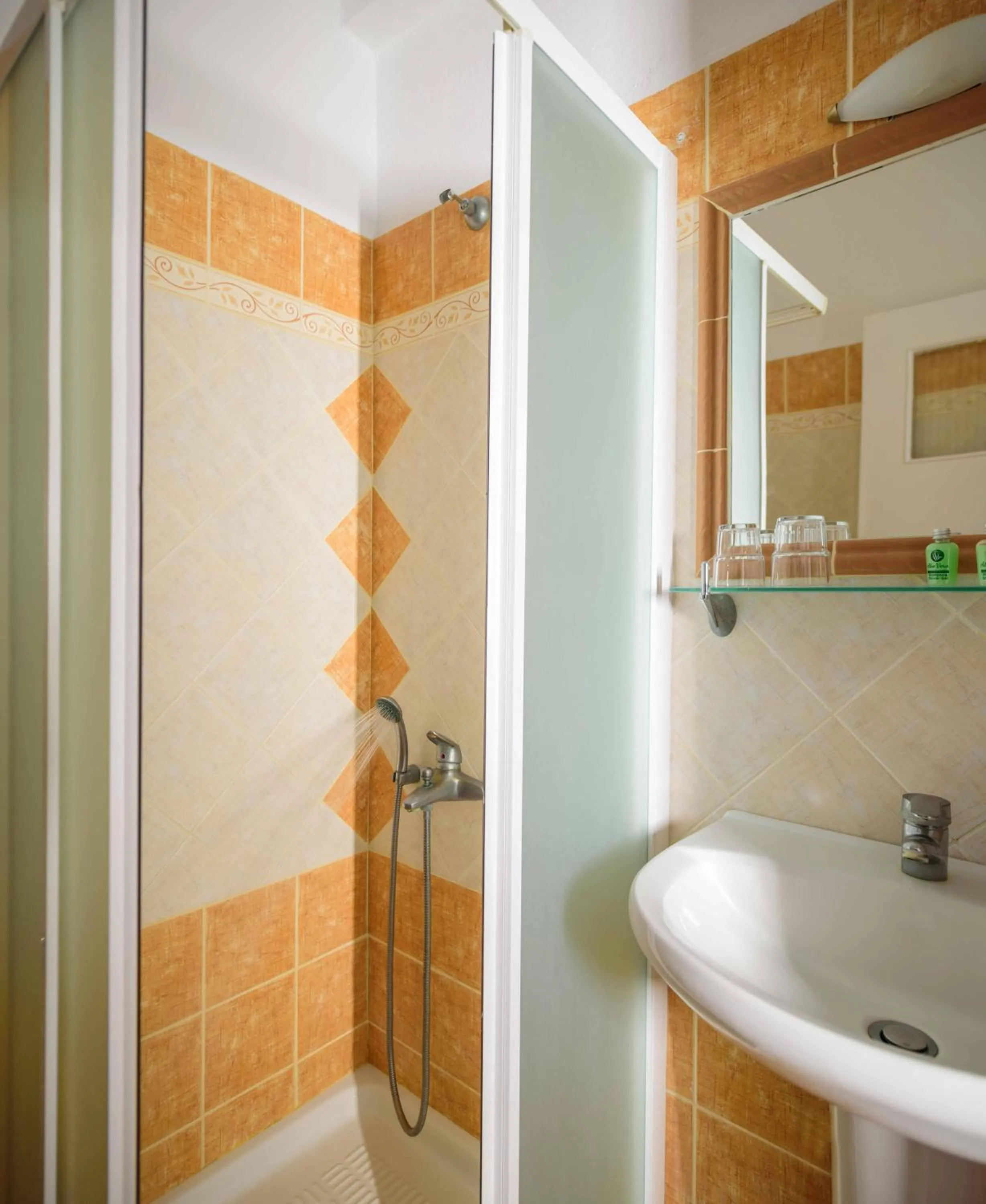 Bathroom in Afroditi Venus Beach Resort