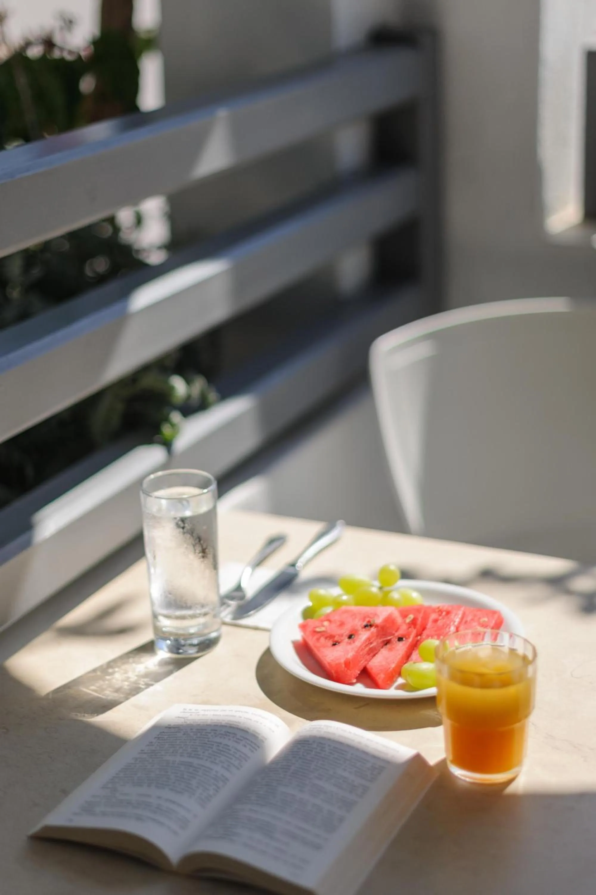 Balcony/Terrace in Afroditi Venus Beach Resort