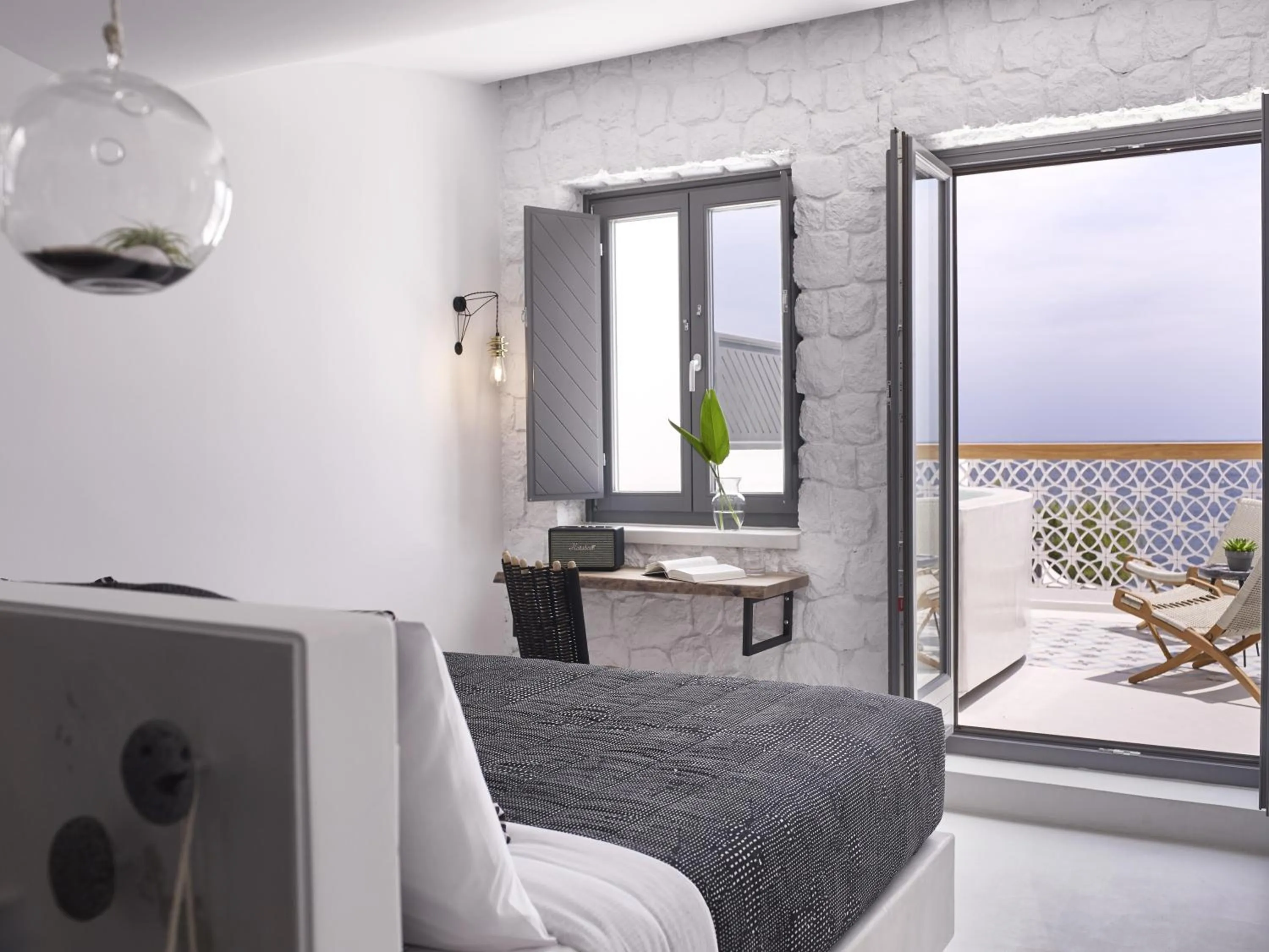 Photo of the whole room, Bed in Afroditi Venus Beach Resort