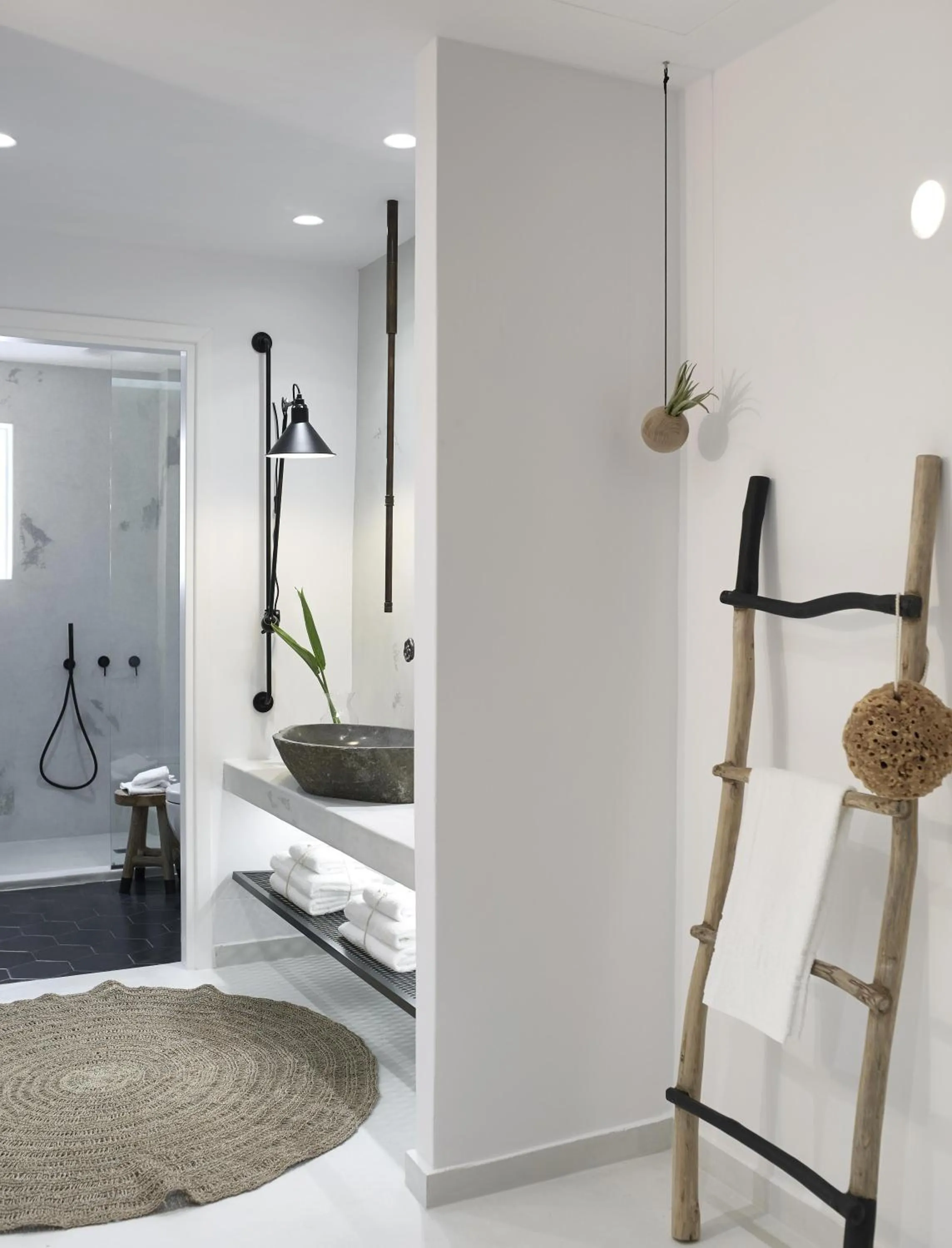 Bathroom in Afroditi Venus Beach Resort