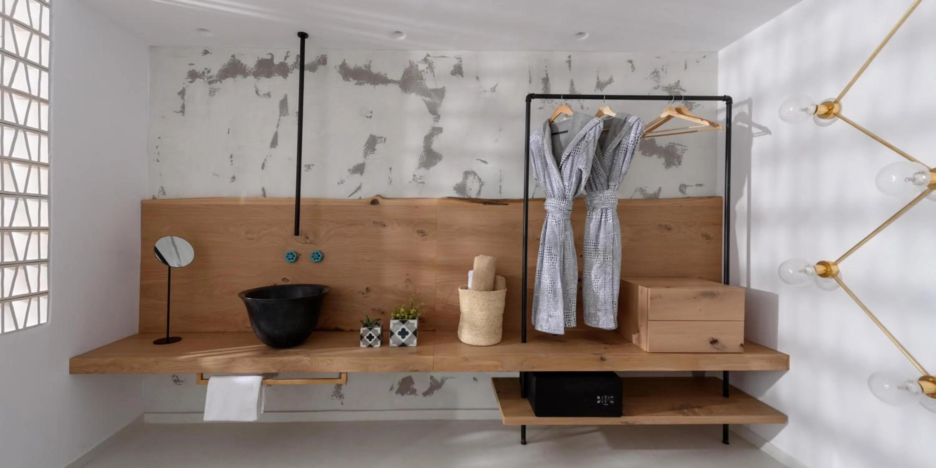 Bathroom in Afroditi Venus Beach Resort