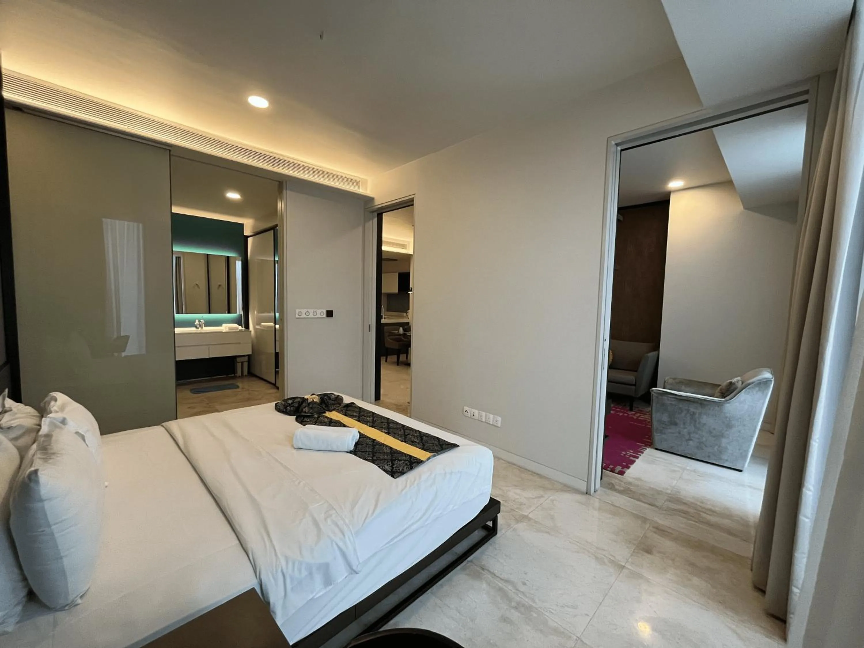 Bedroom, Bed in Tropicana The Residences by uBook