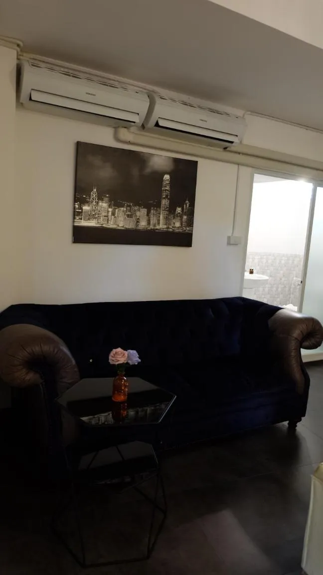 Seating area in Yellow Lamoon Hotel