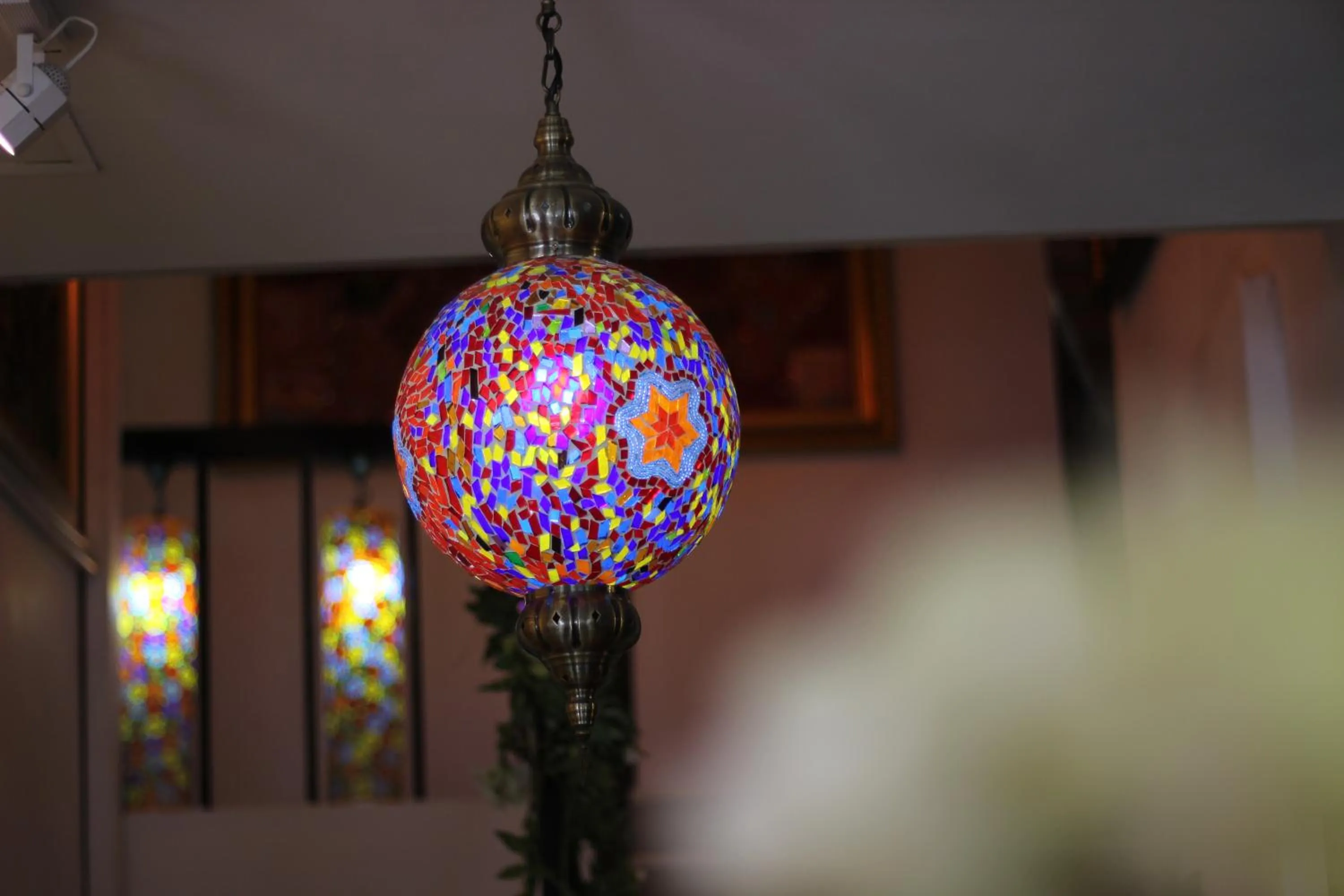 Decorative detail in Yellow Lamoon Hotel