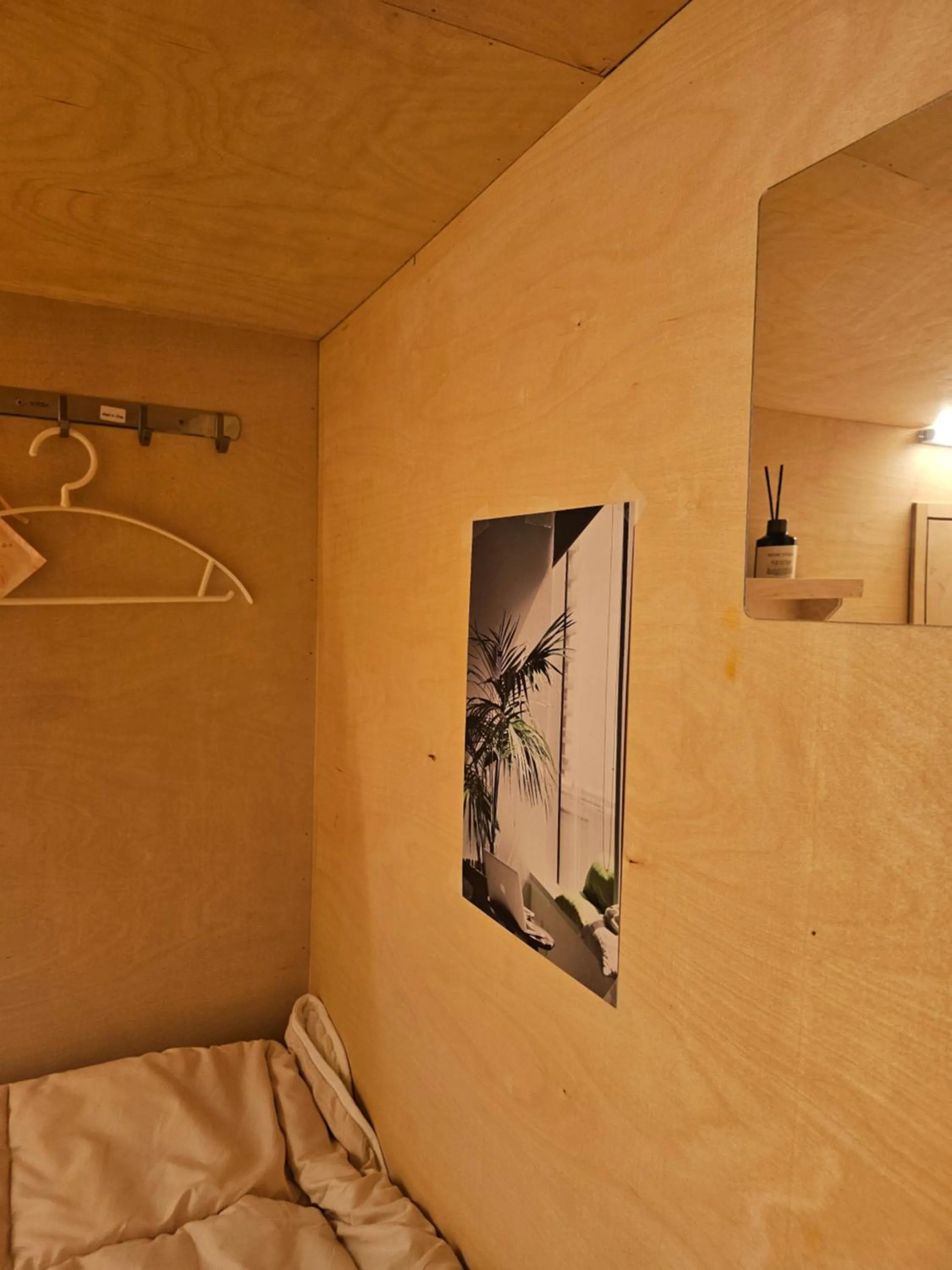 Bed in Travel Light Hostel