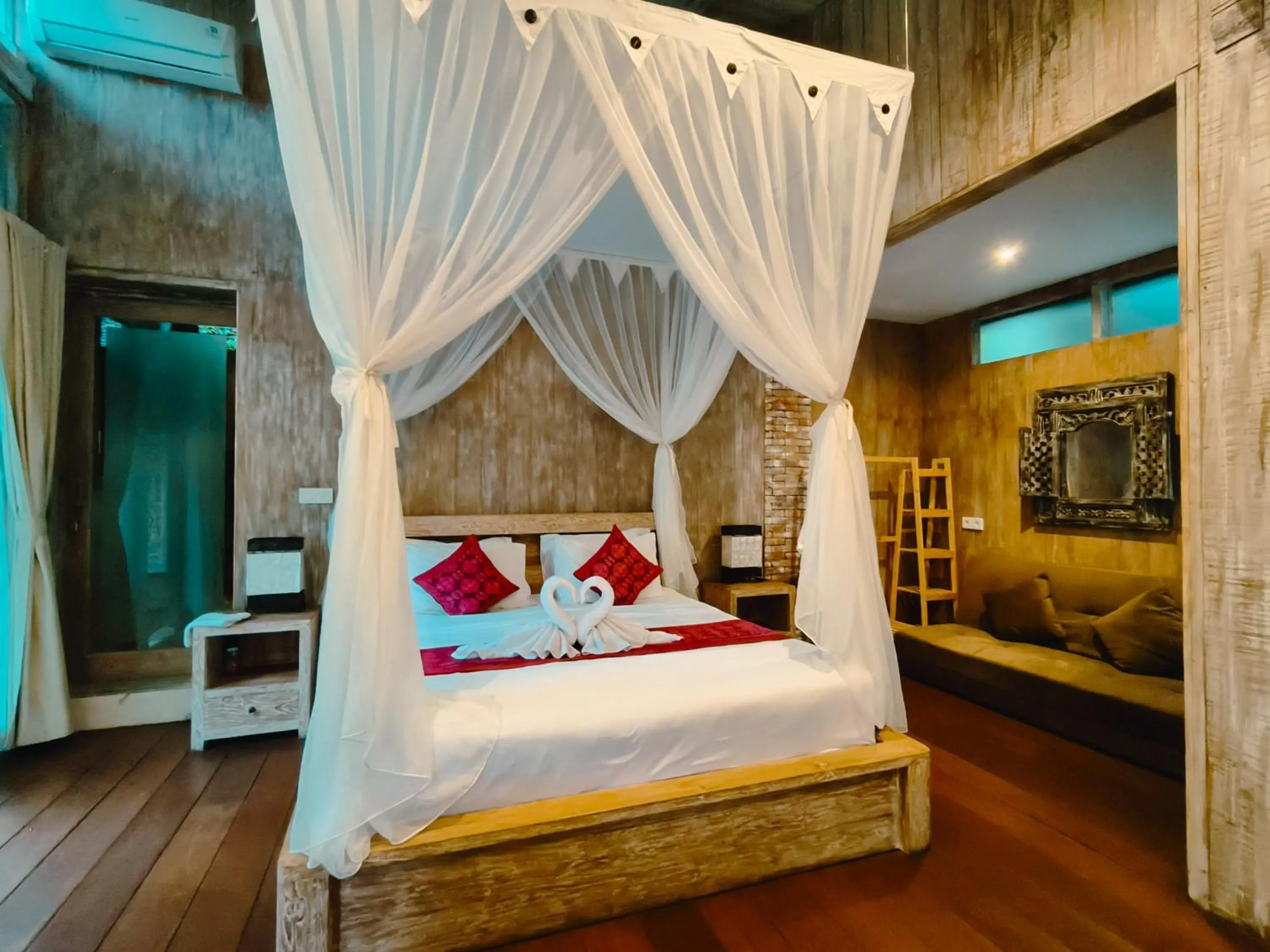 Bed in The Iyang Ubud