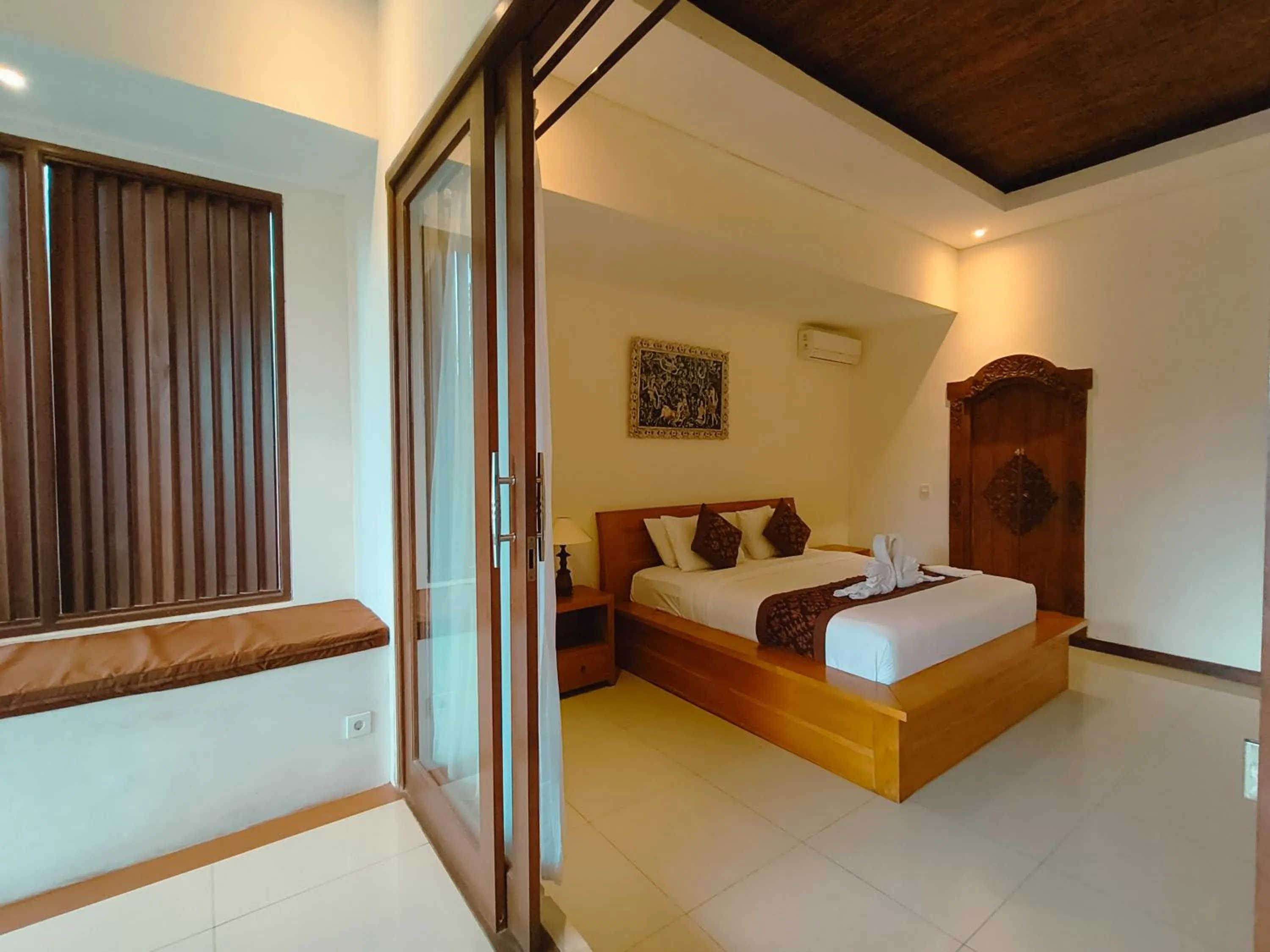 Bed in The Iyang Ubud