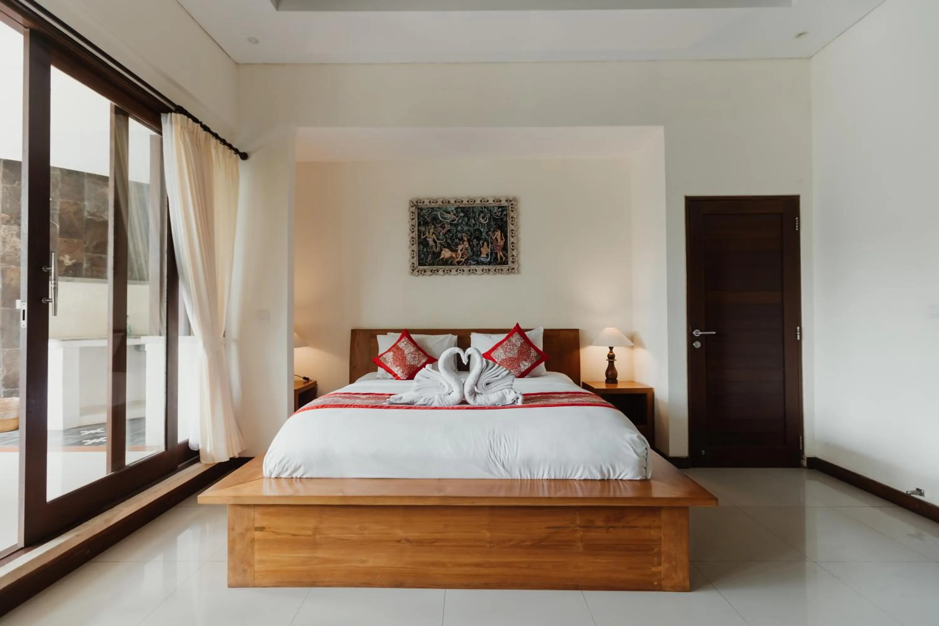 Bed in The Iyang Ubud