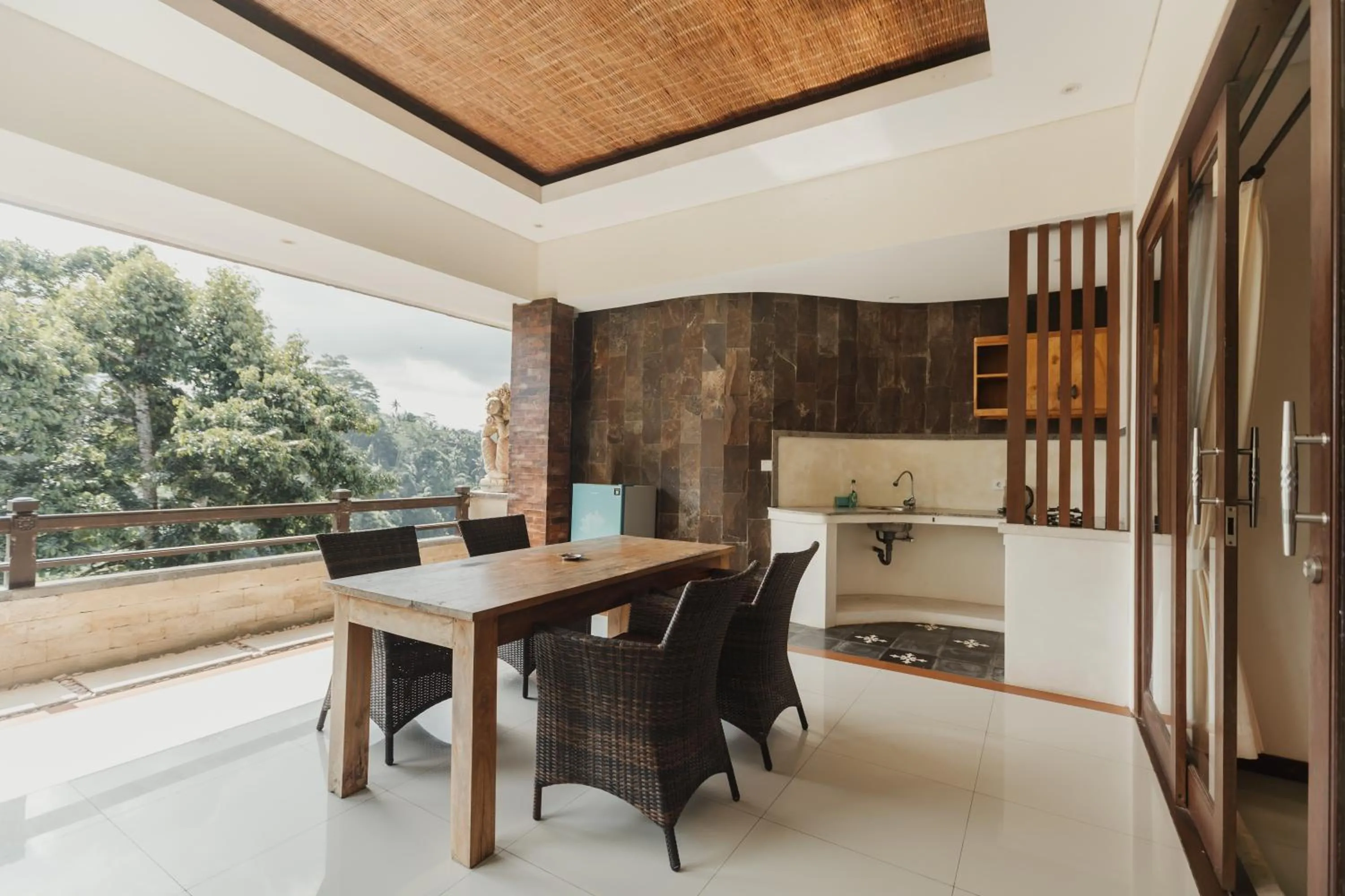 Bed in The Iyang Ubud