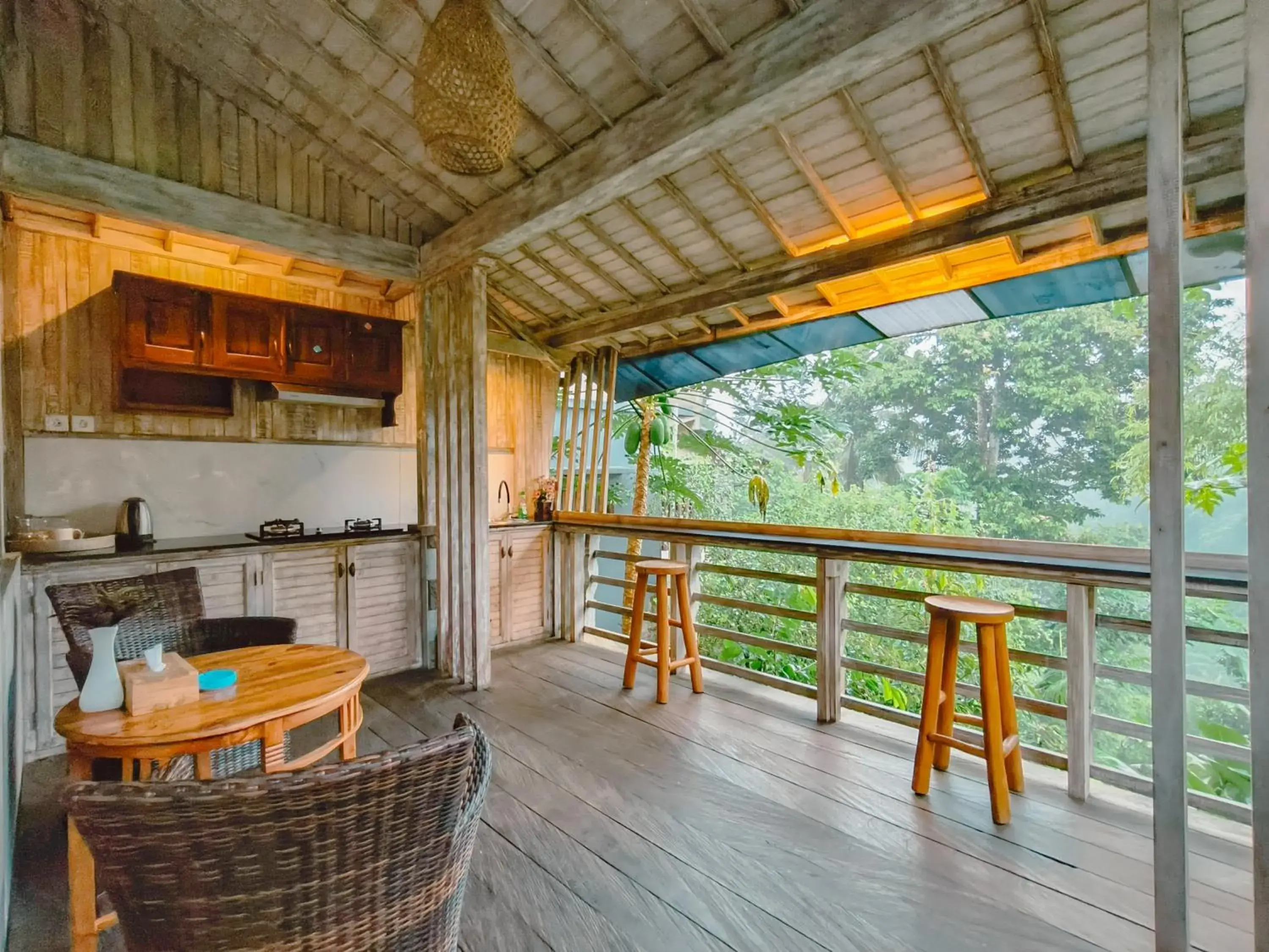 One-Bedroom Deluxe Villa With Jungle View in The Iyang Ubud One-Bedroom Deluxe Villa With Jungle View in The Iyang Ubud