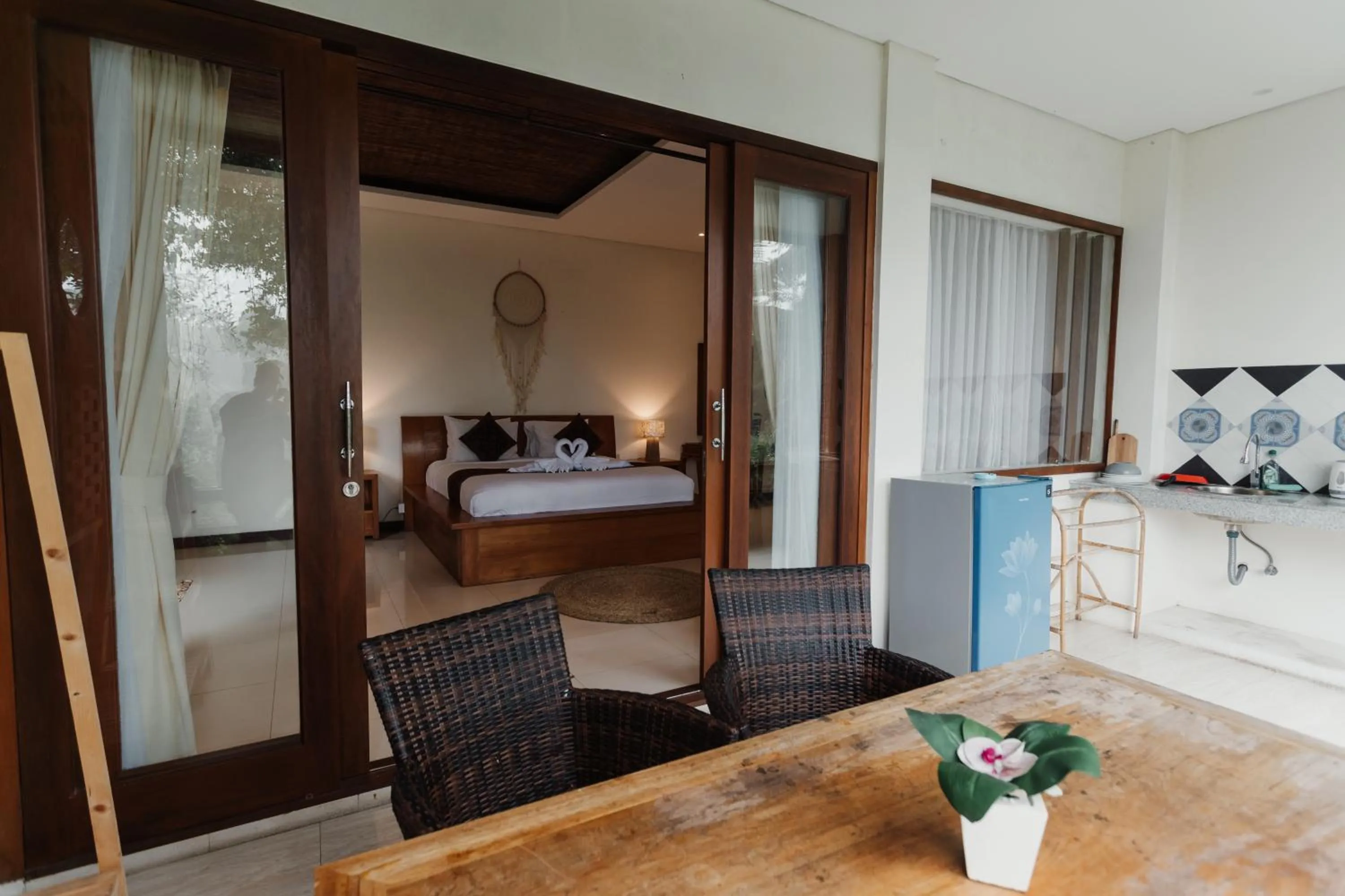 Dining area in The Iyang Ubud