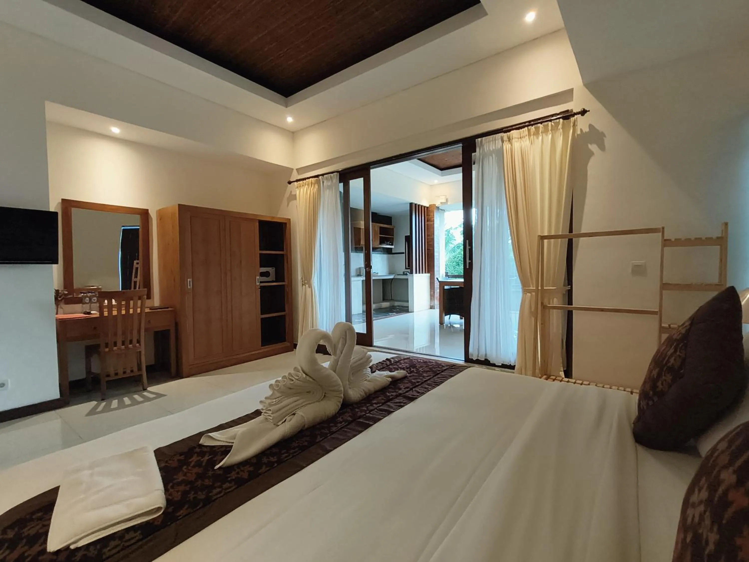 Bed in The Iyang Ubud