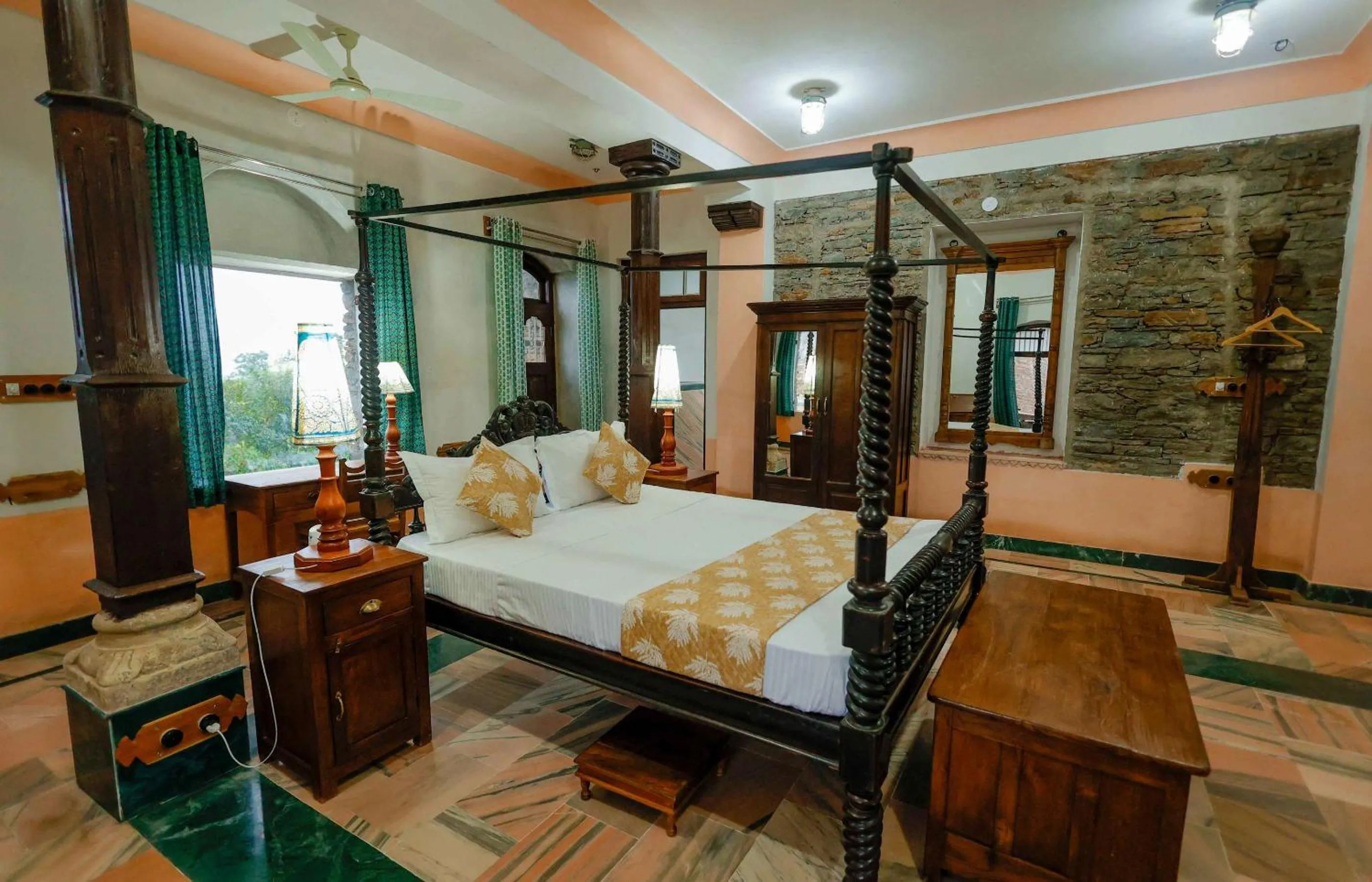 Photo of the whole room, Bed in Shrisiddhpuram