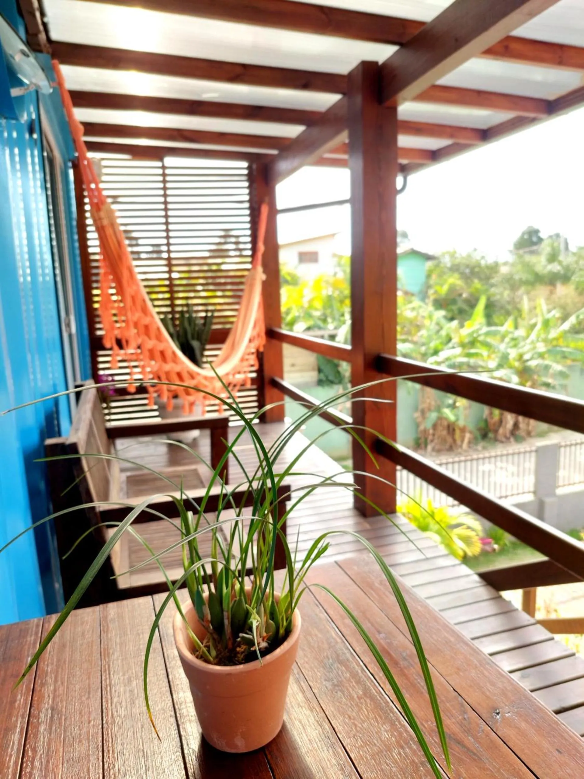 Balcony/Terrace in Pousada Container Eco Guarda