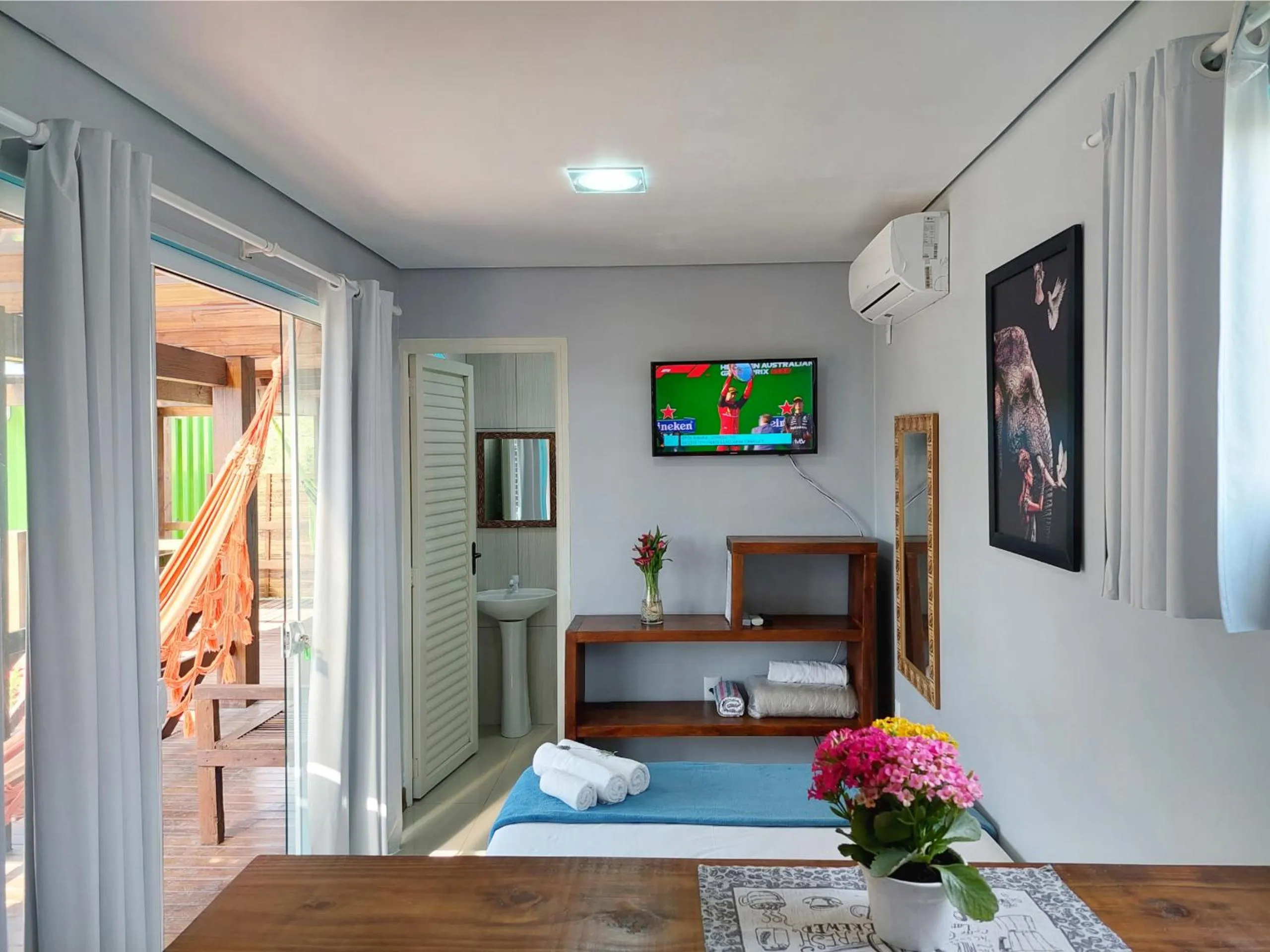 Bedroom in Pousada Container Eco Guarda