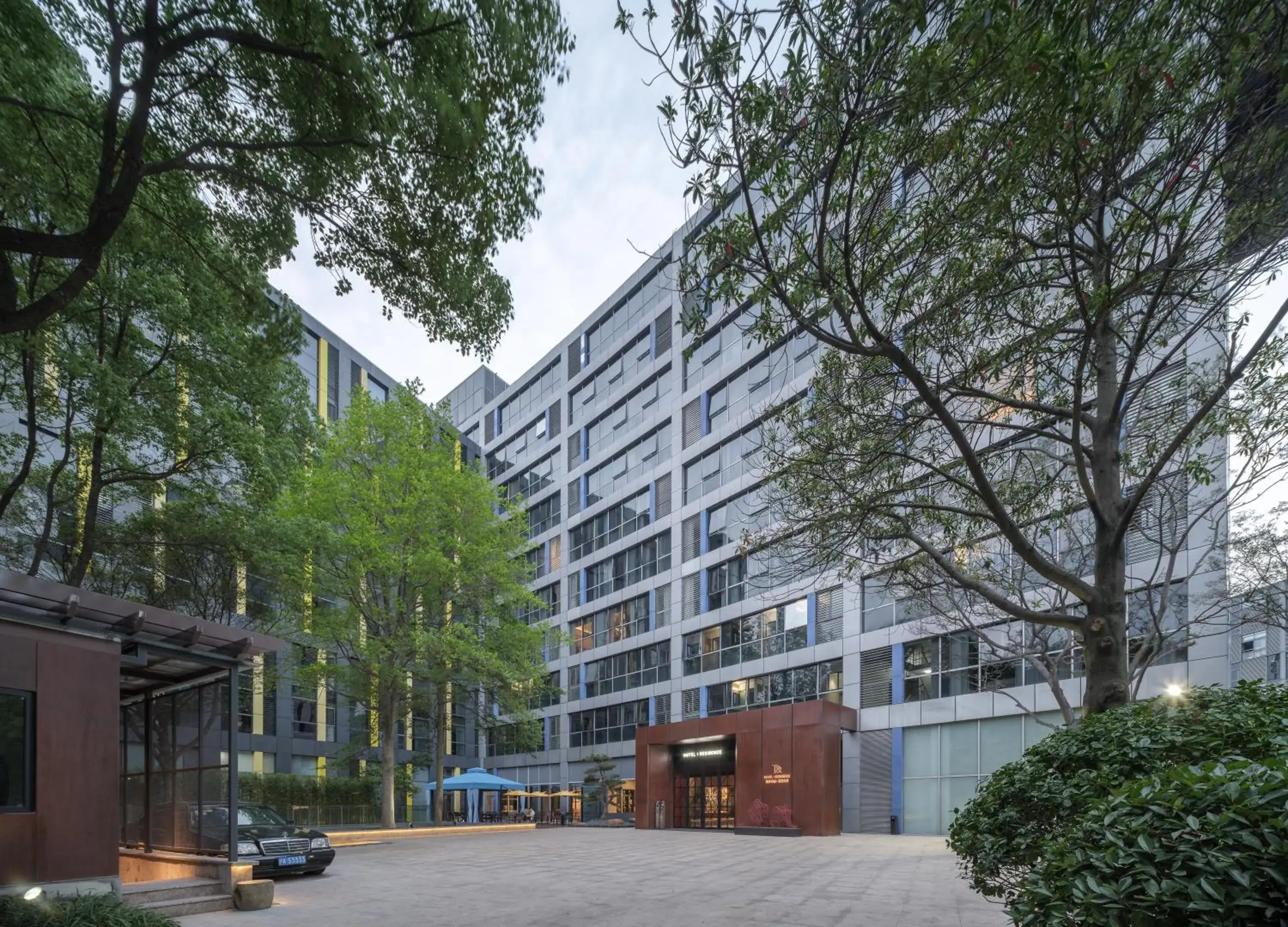 Property building in Shanghai T Plus Hotel Residence Property building in Shanghai T Plus Hotel Residence