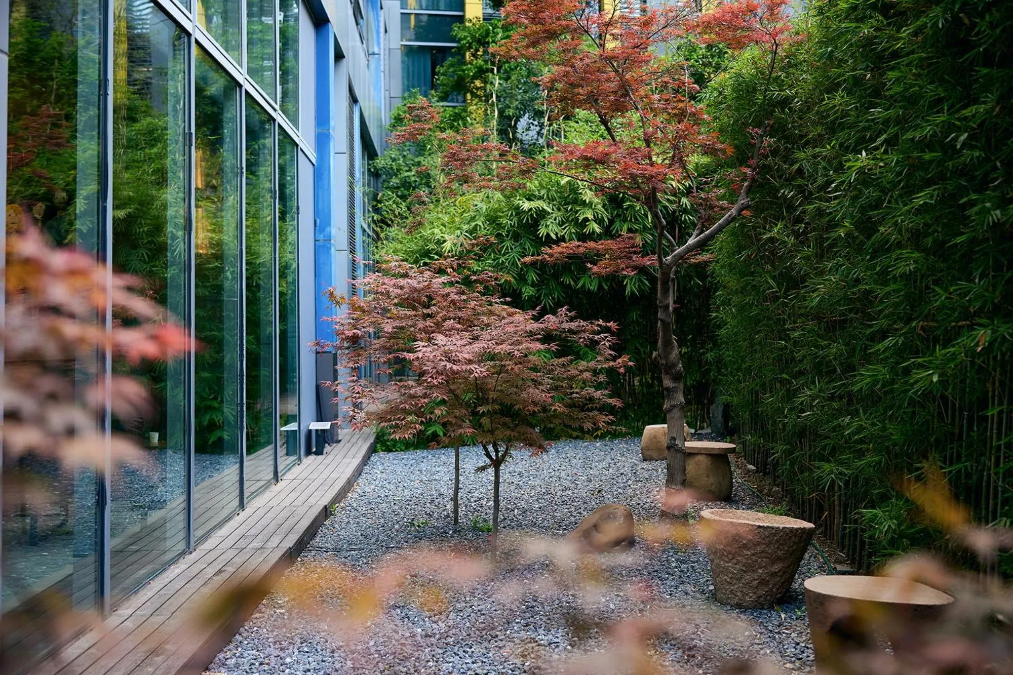 Garden in Shanghai T Plus Hotel Residence