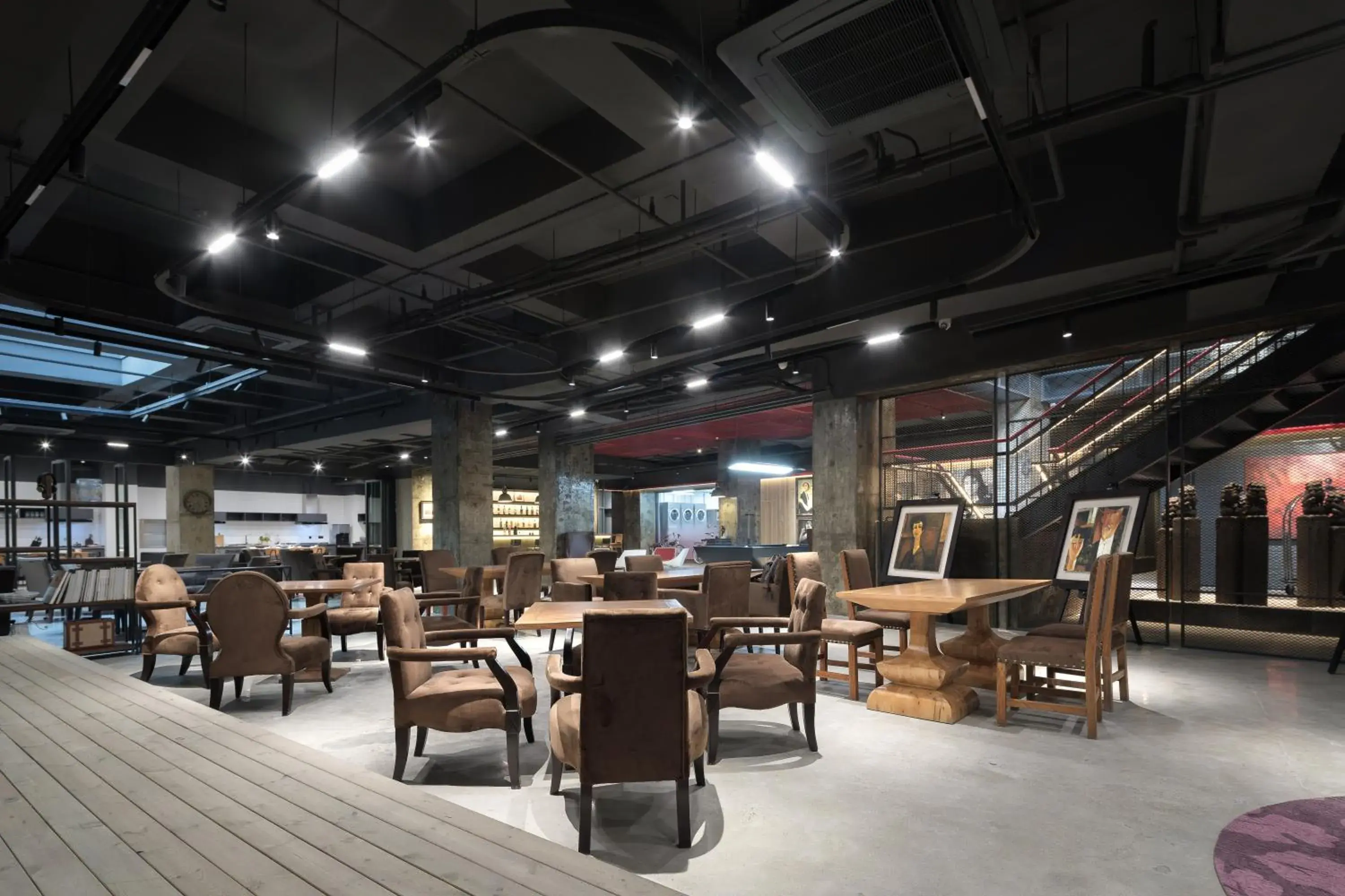 Living room in Shanghai T Plus Hotel Residence Living room in Shanghai T Plus Hotel Residence