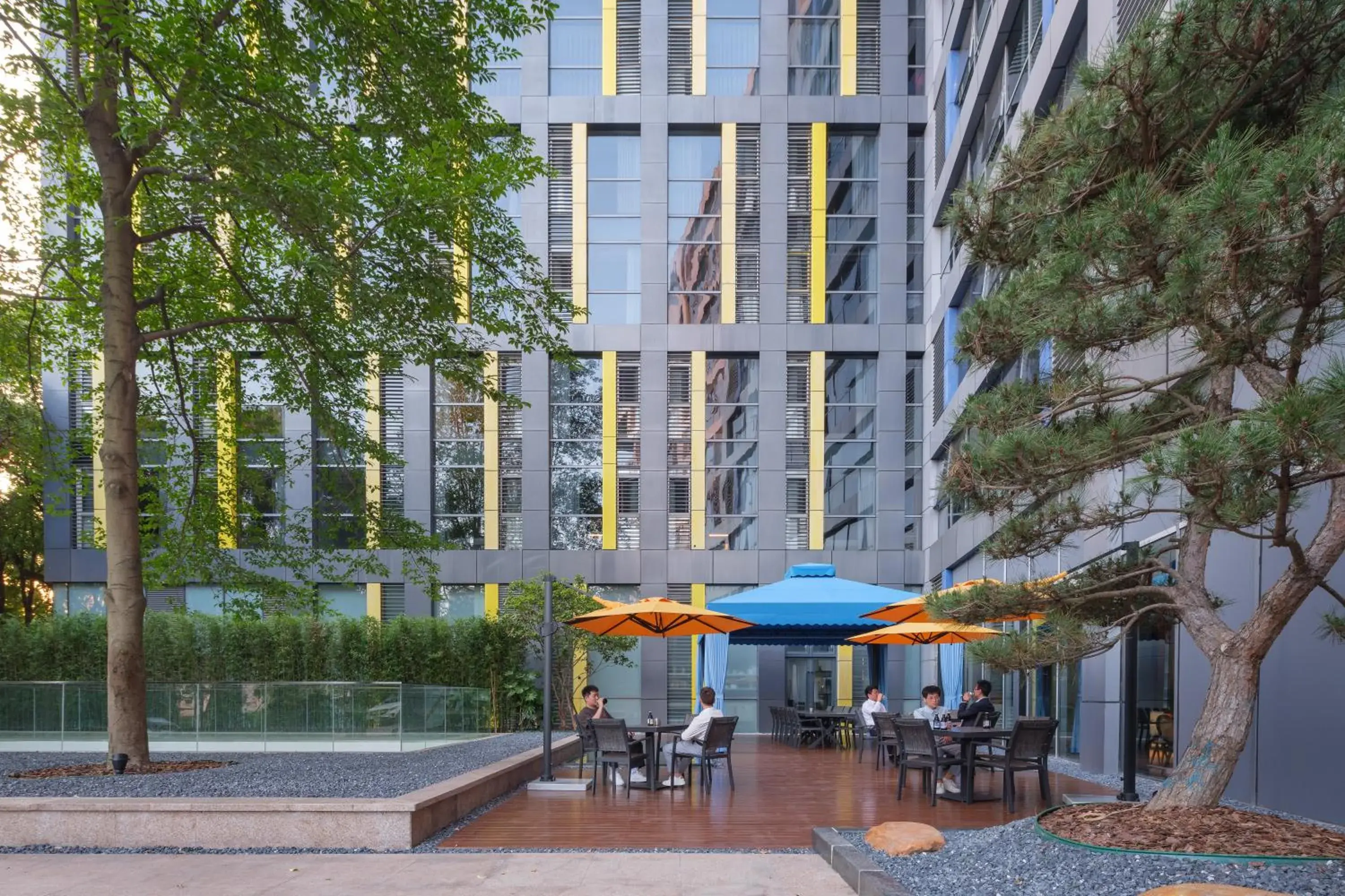 Property building in Shanghai T Plus Hotel Residence Property building in Shanghai T Plus Hotel Residence