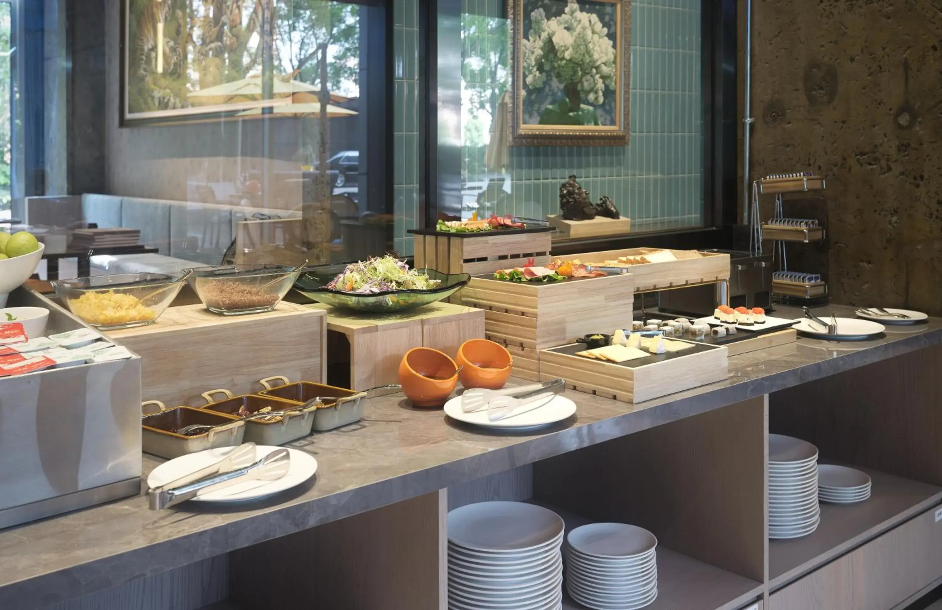 Breakfast in Shanghai T Plus Hotel Residence Breakfast in Shanghai T Plus Hotel Residence