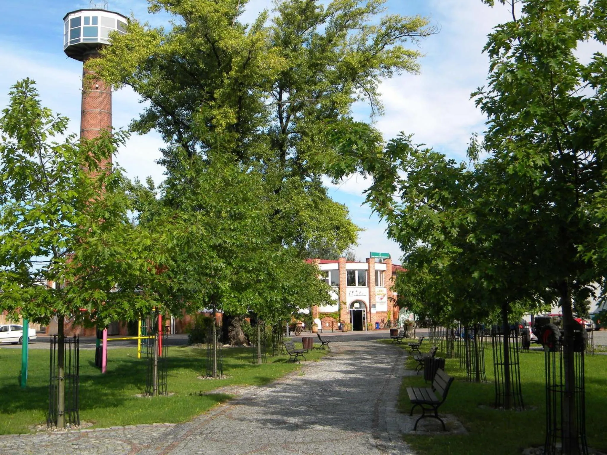 Garden in Hotel Kosmonauty Wrocław-Airport