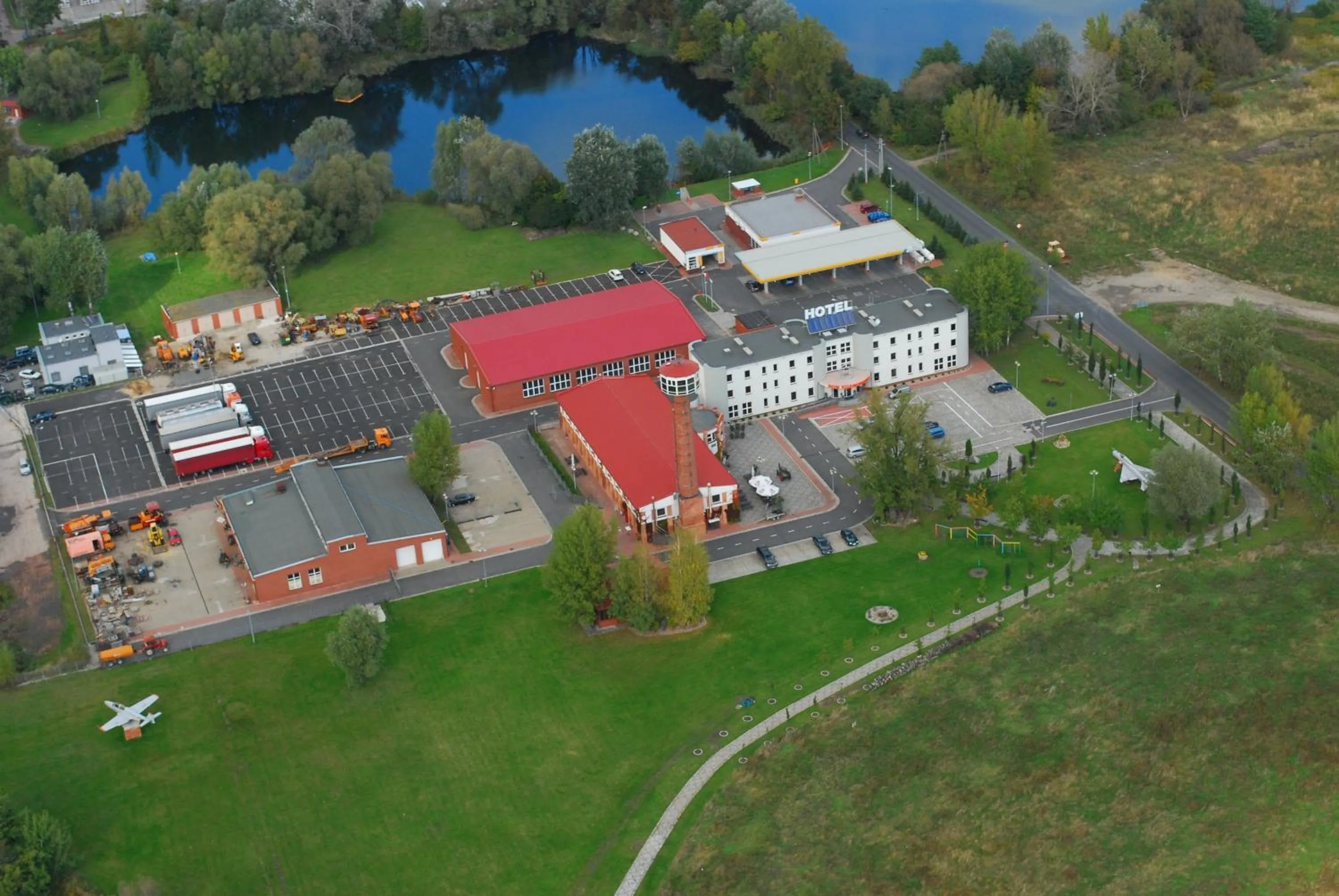 Bird's eye view in Hotel Kosmonauty Wrocław-Airport