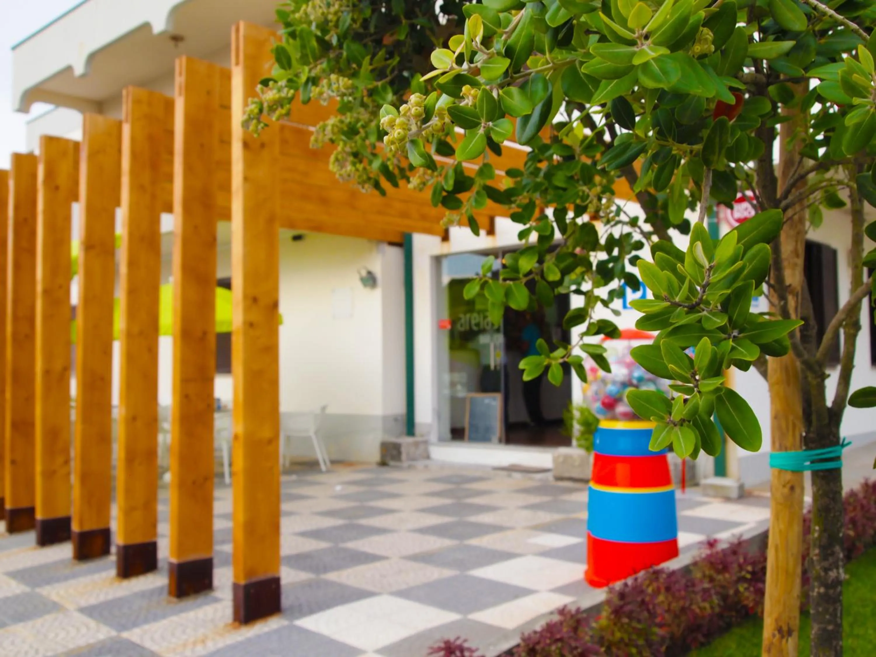 Facade/entrance in Hotel Areias Claras