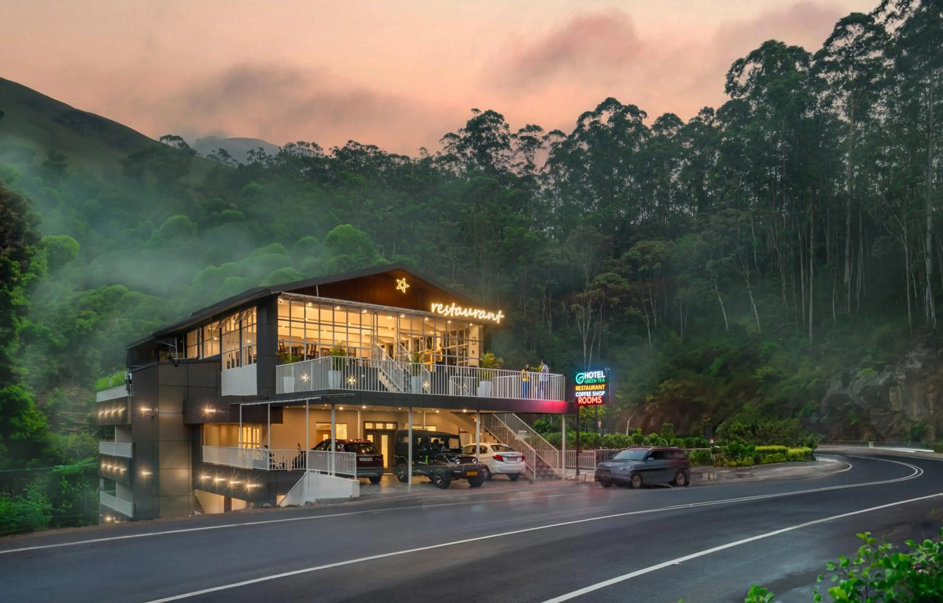 Property building in Green Tea Hotels