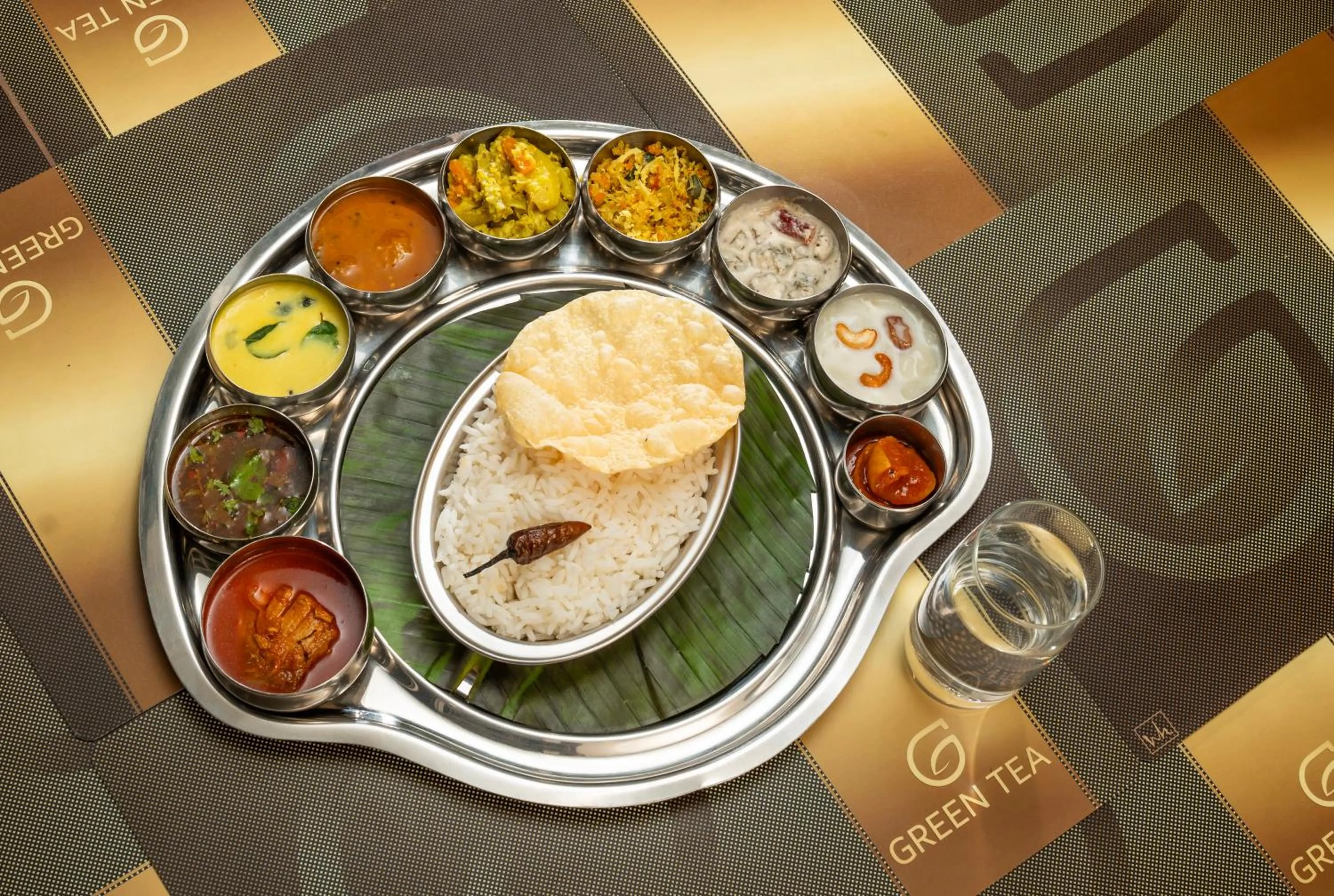 Food in Green Tea Hotels