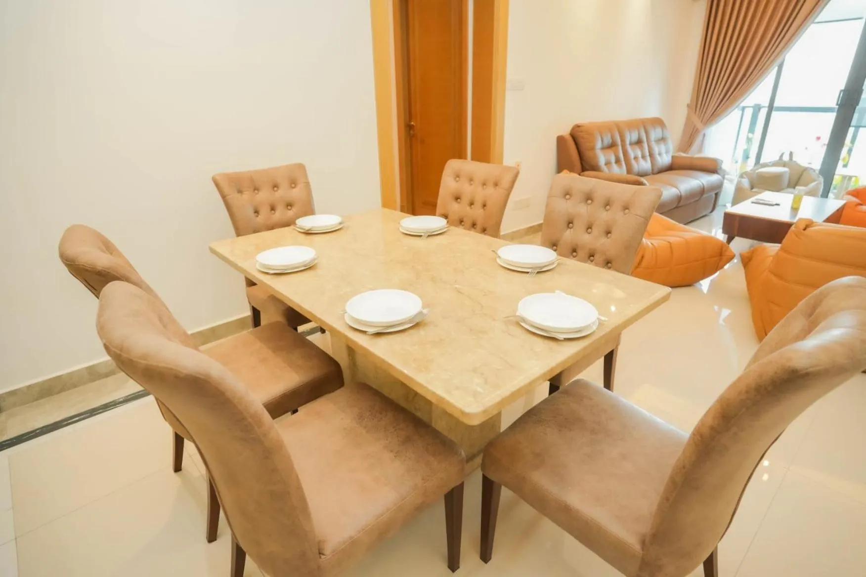 Living room in R&F Princess Cove, U-Home