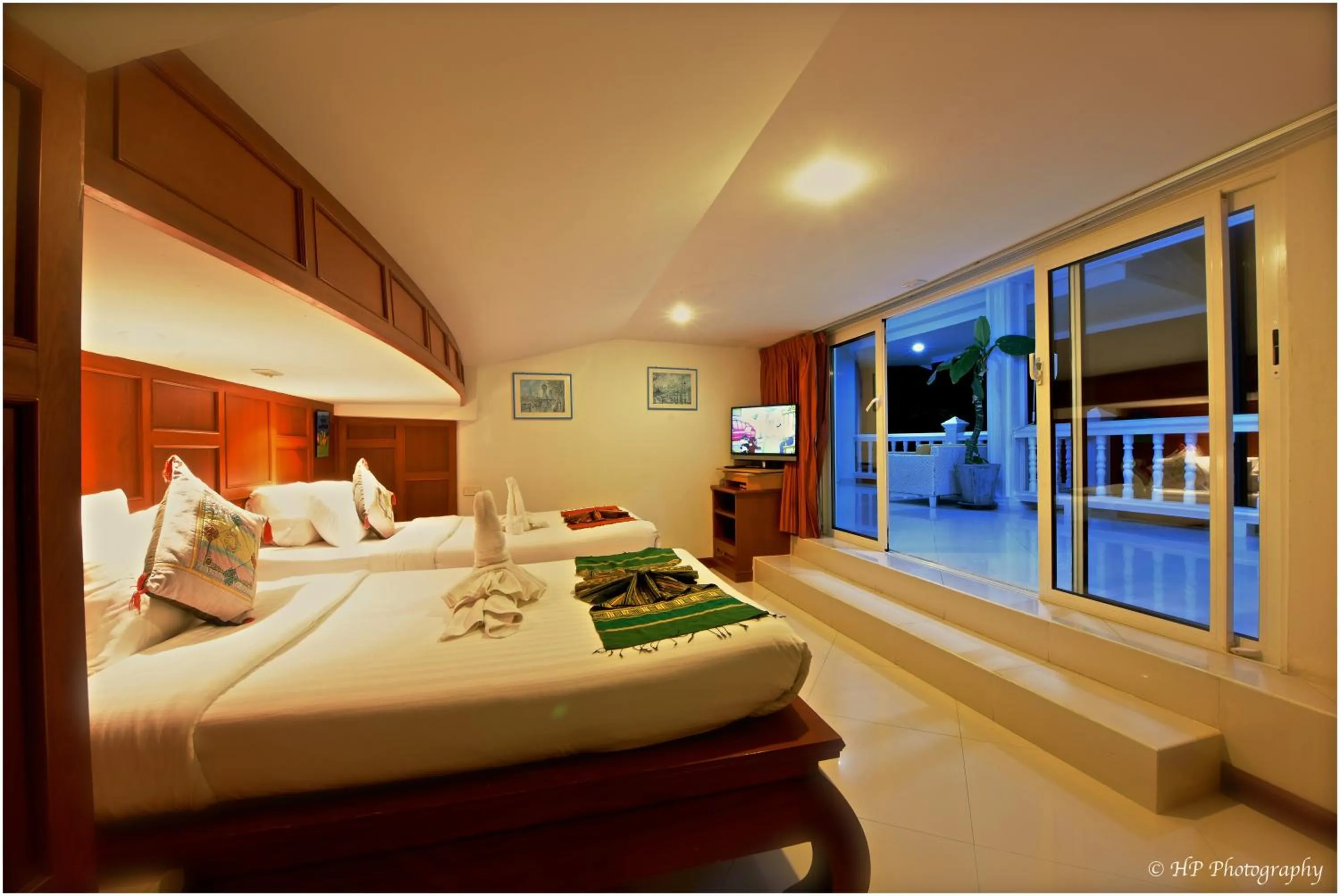 Bed in Villa REGTUK