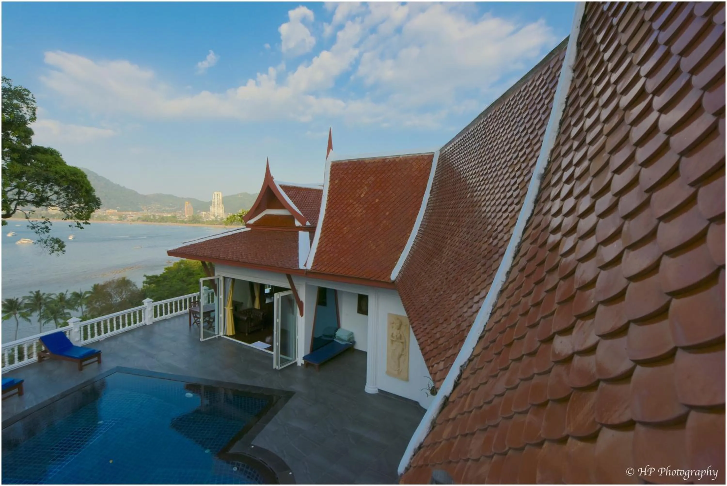 Bird's eye view in Villa REGTUK