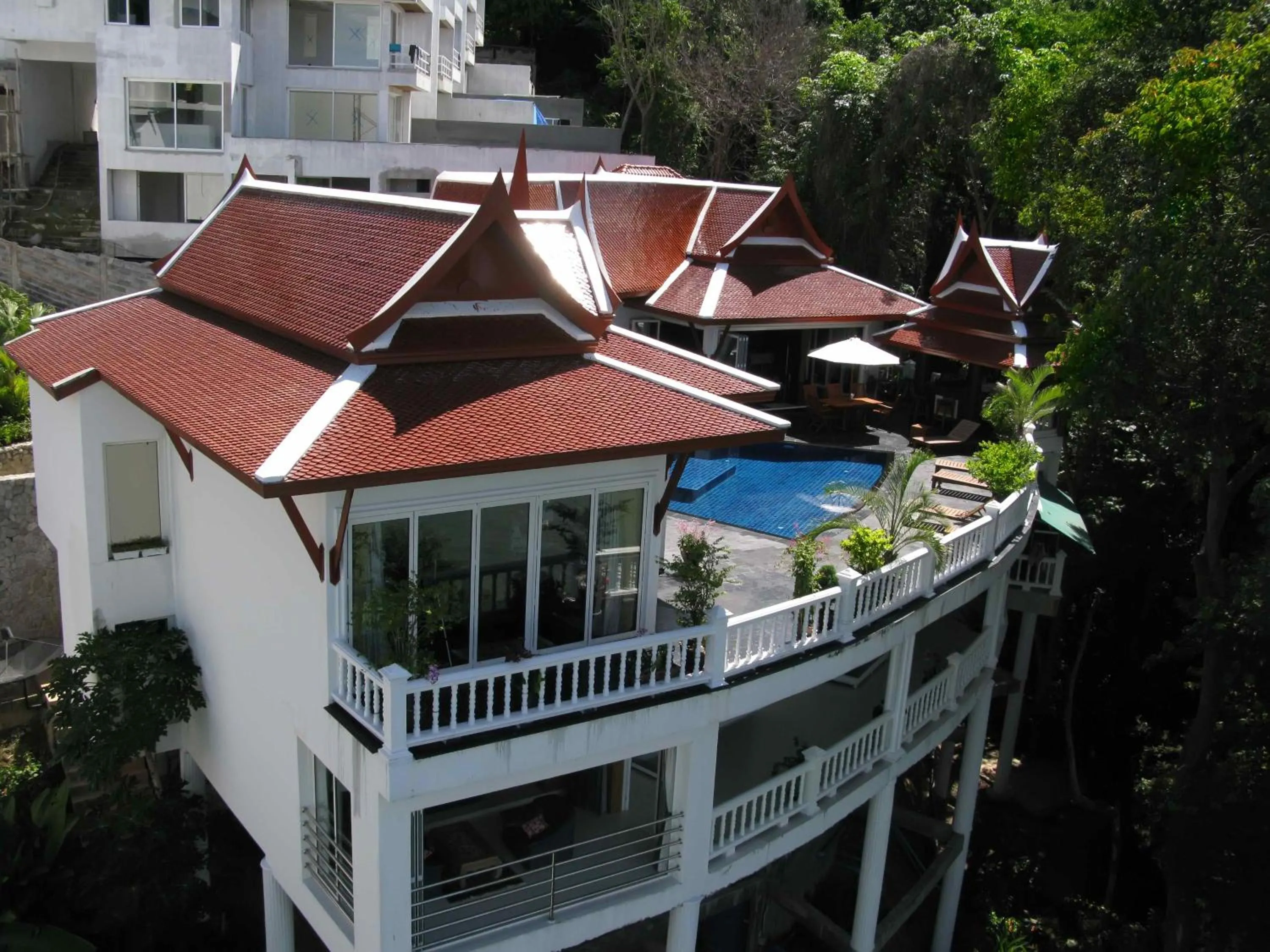 Bird's eye view in Villa REGTUK