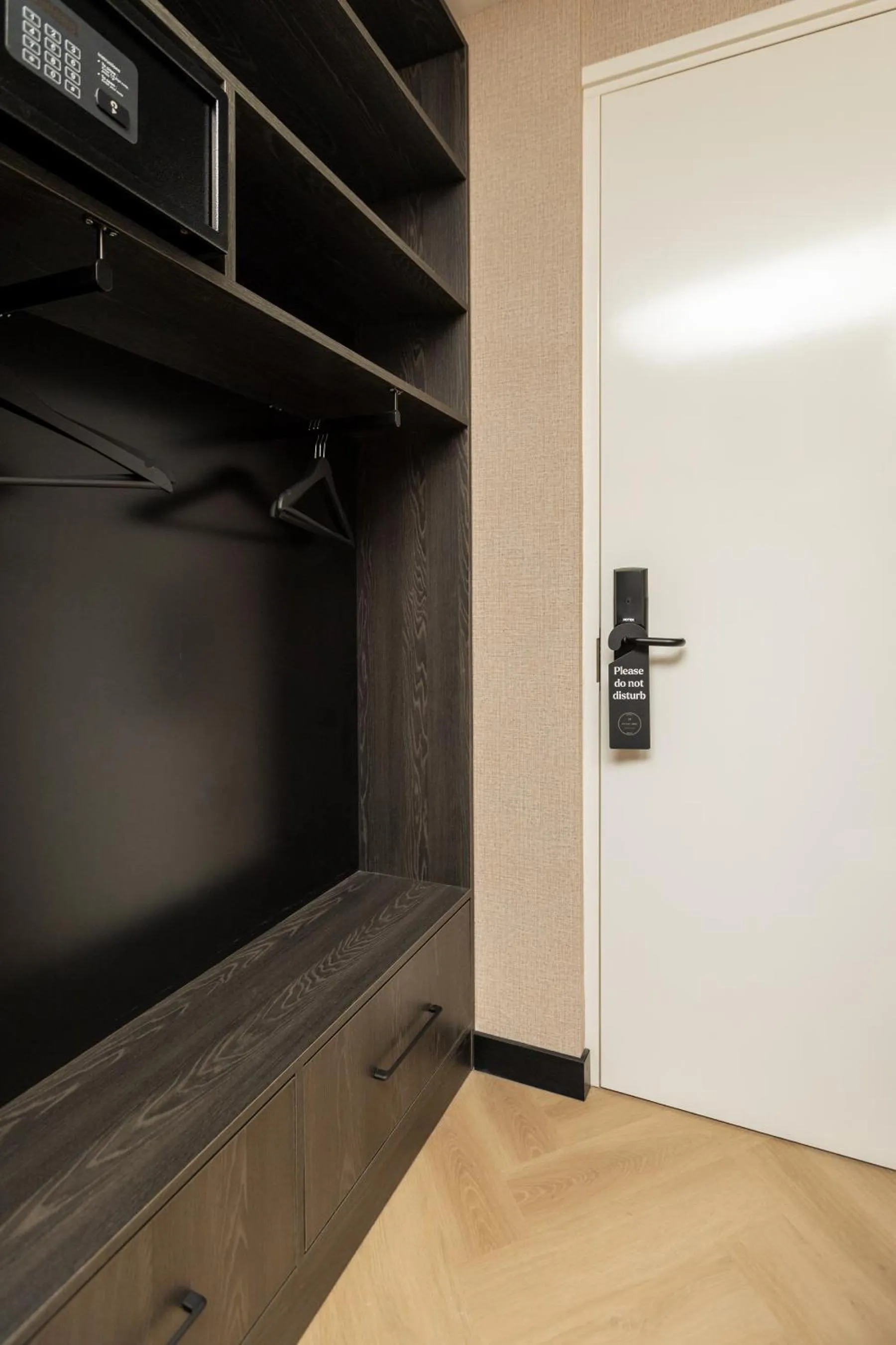 wardrobe in Hotel Twenty-Three Amsterdam Airport