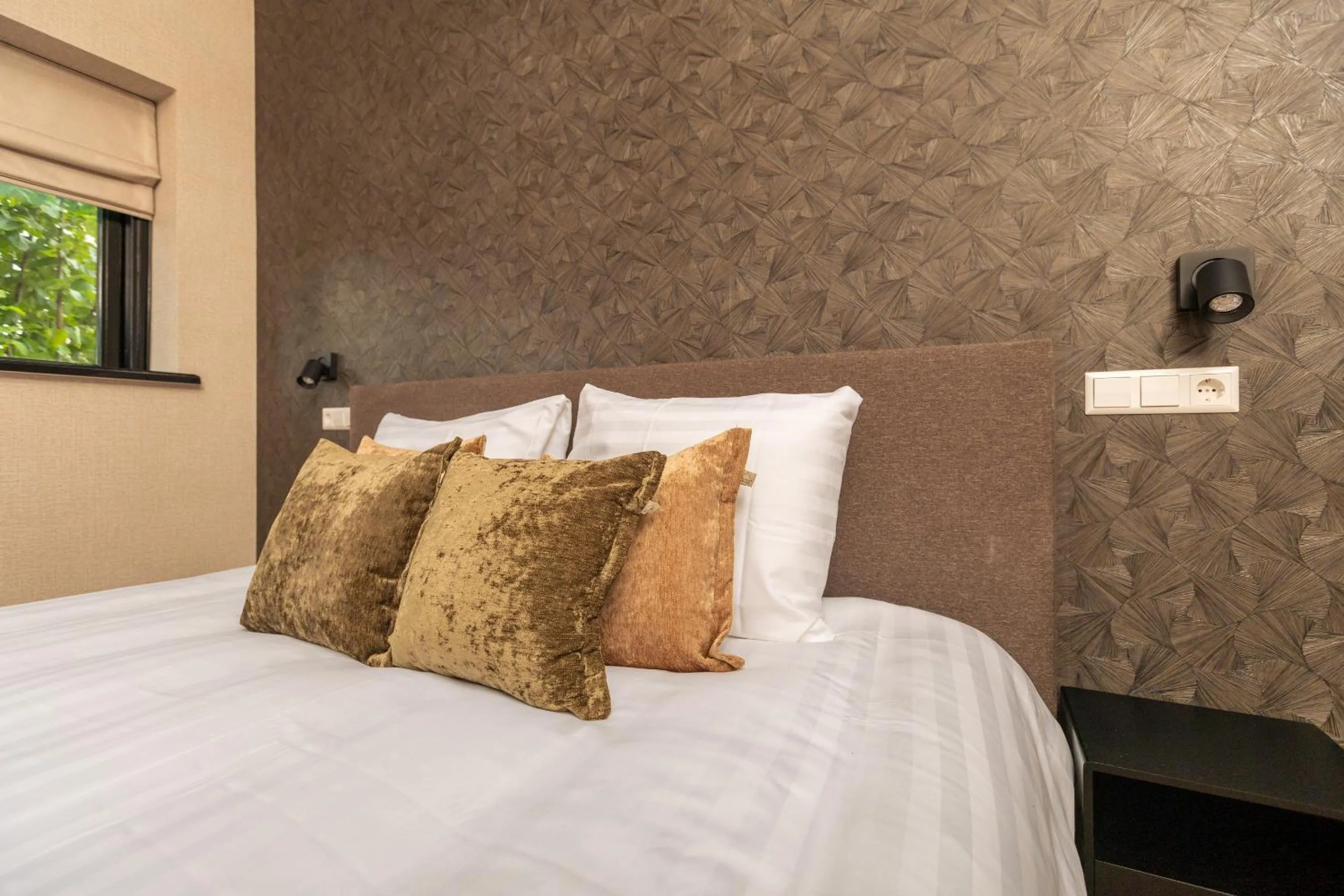 Bed in Hotel Twenty-Three Amsterdam Airport