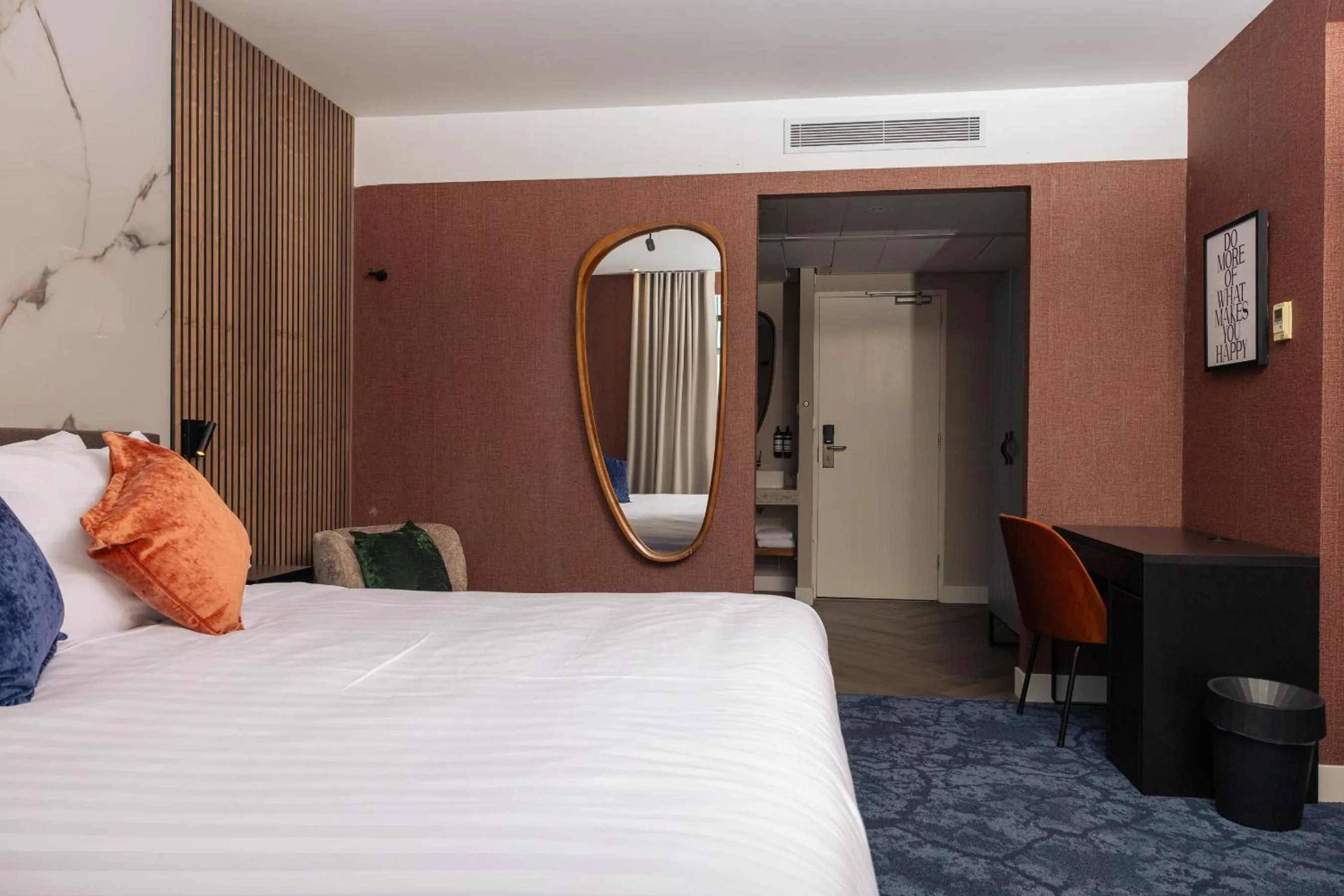 Bed in Hotel Twenty-Three Amsterdam Airport