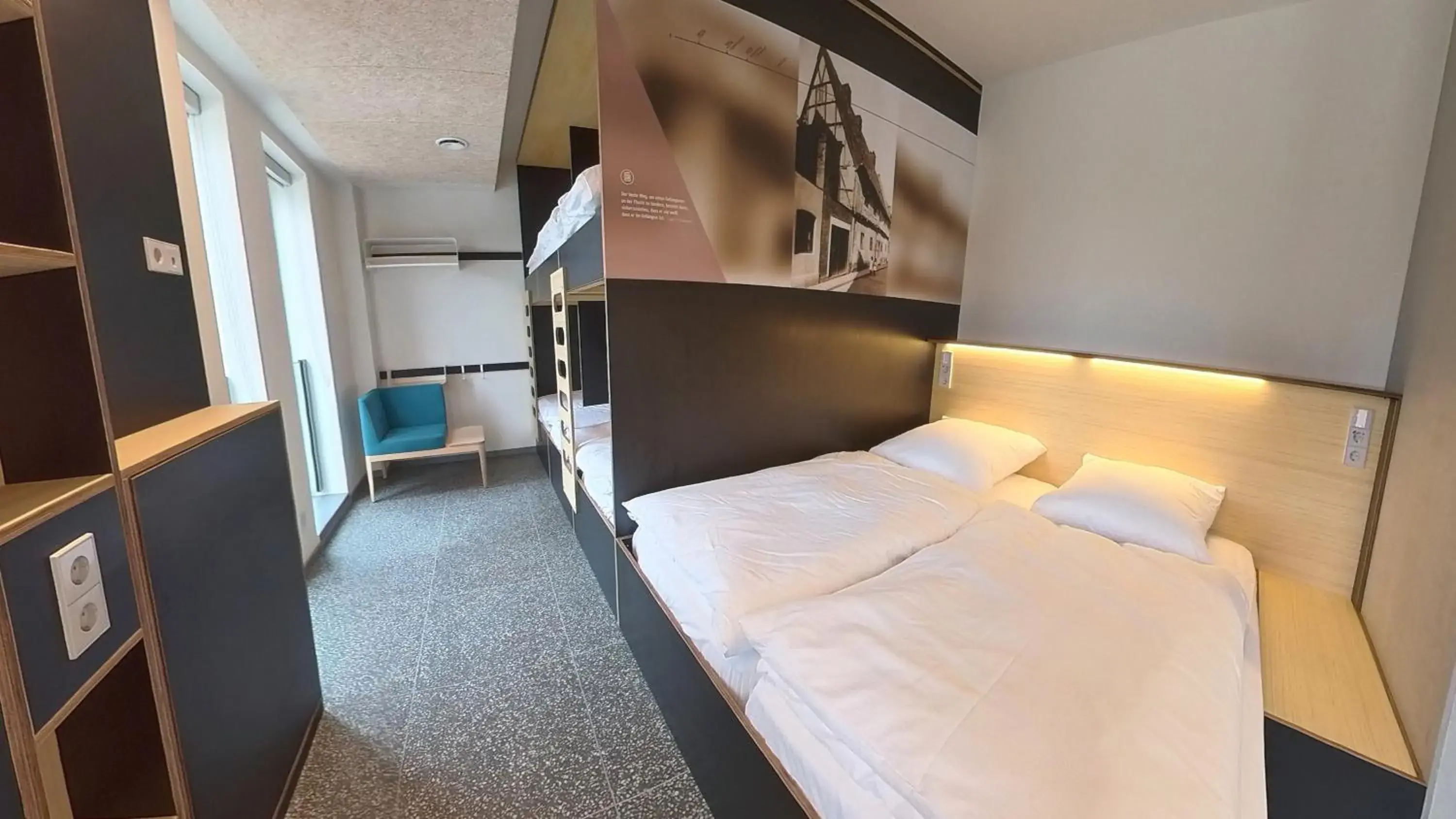 Mixed Dormitory Room - single occupancy in Das Kittchen Mixed Dormitory Room - single occupancy in Das Kittchen