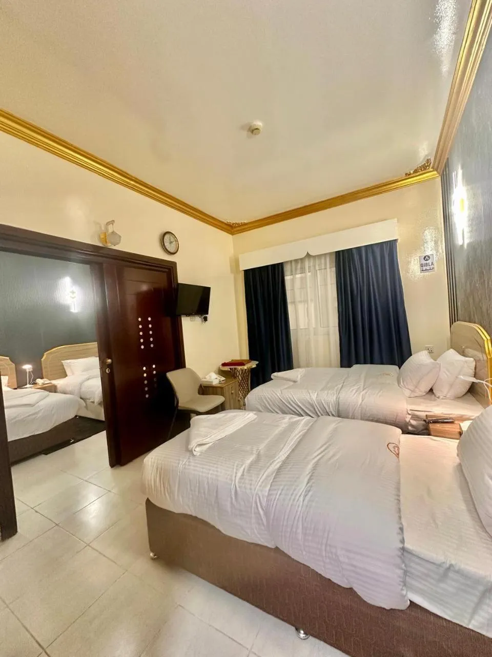 Bed in Galaxy Star Hotel