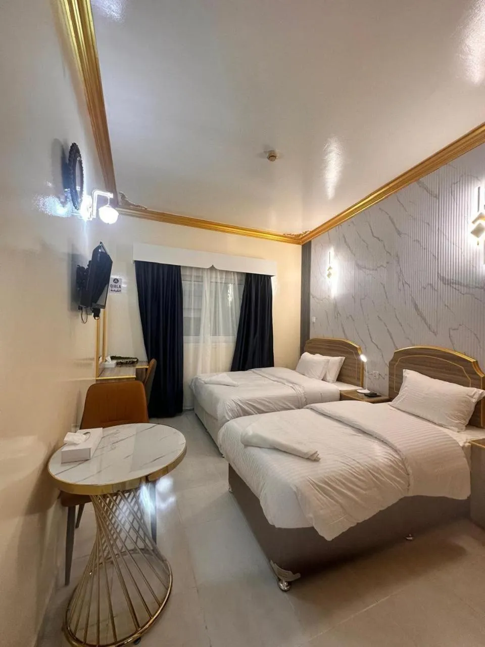 Bed in Galaxy Star Hotel